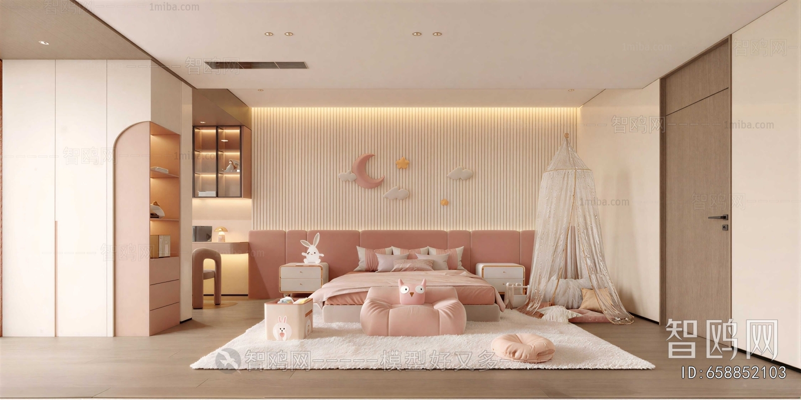 Modern Girl's Room Daughter's Room