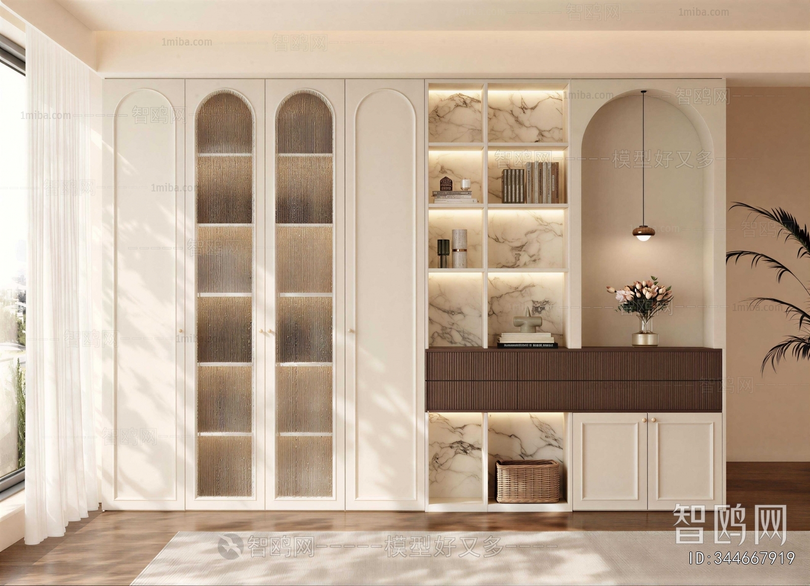 French Style Bookcase