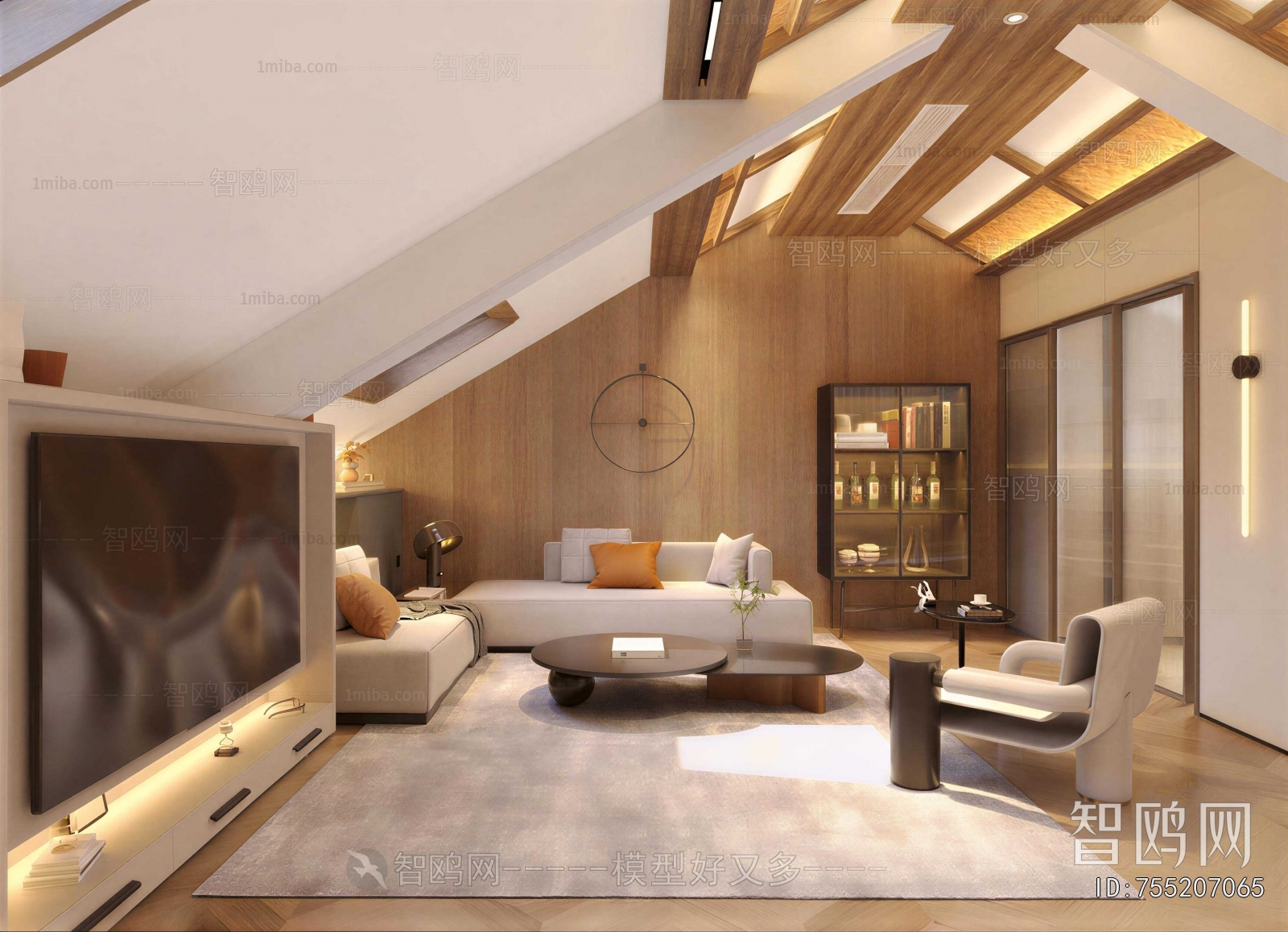 Japanese Style A Living Room