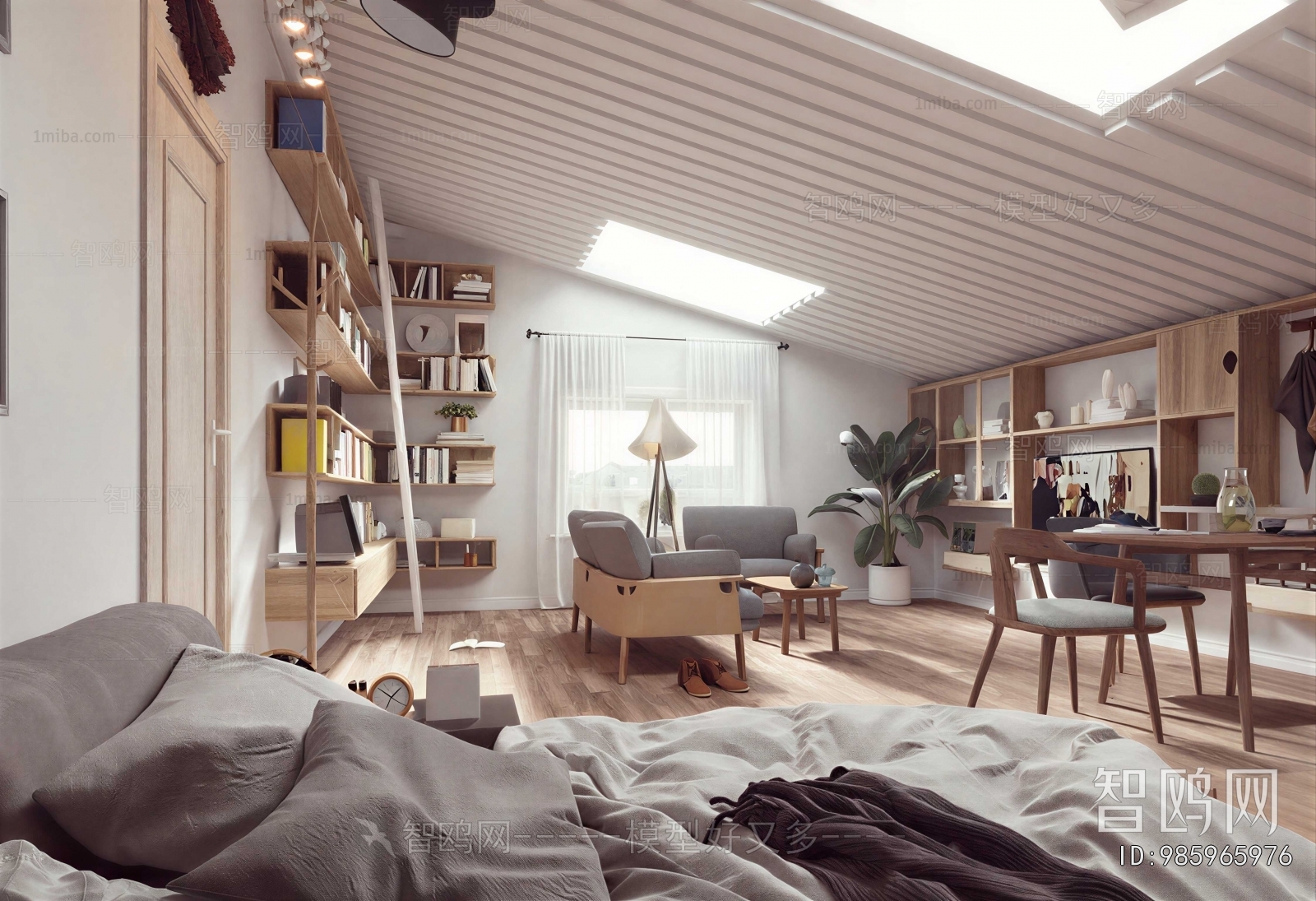 Nordic Style Bedroom