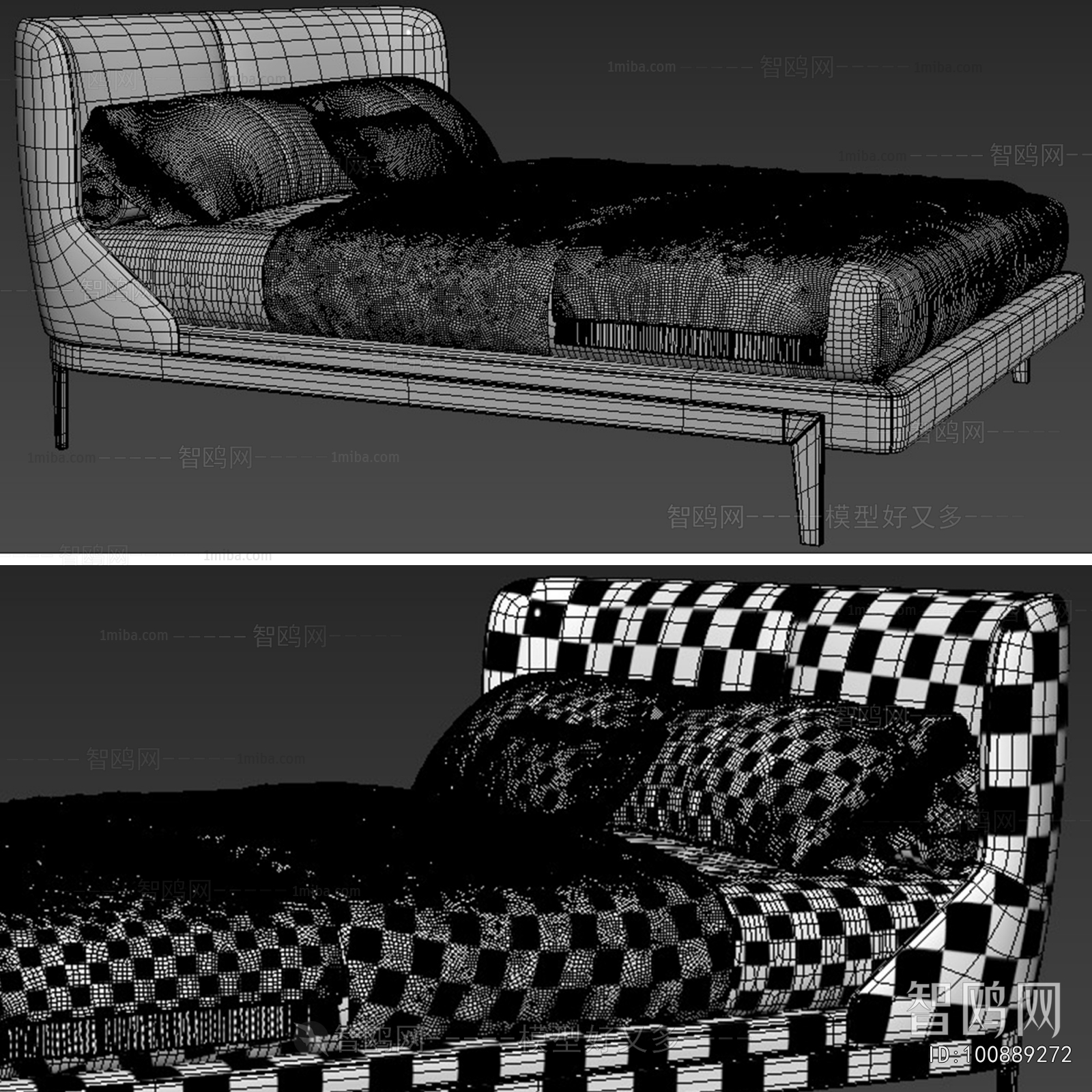 Modern Double Bed