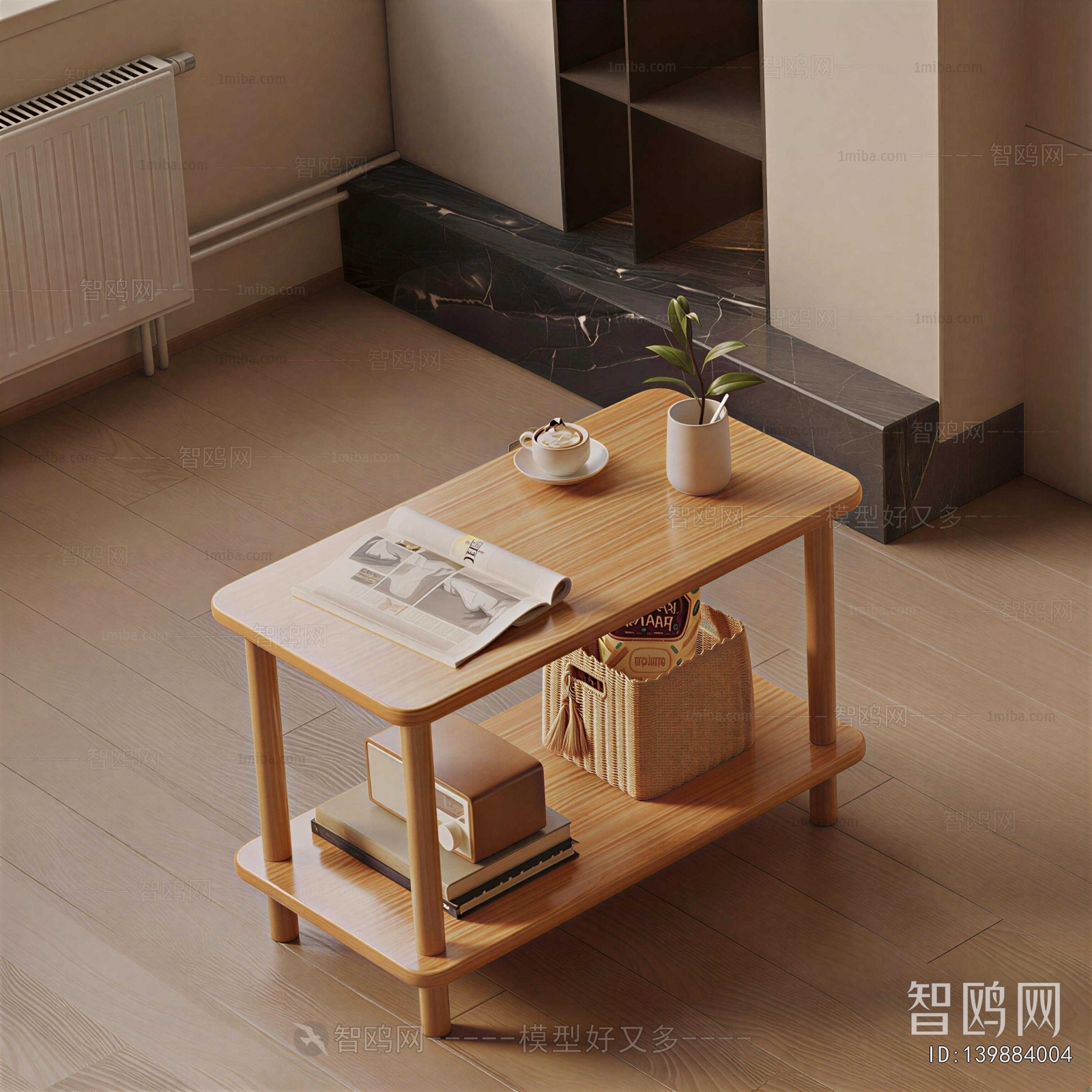 Japanese Style Side Table/corner Table