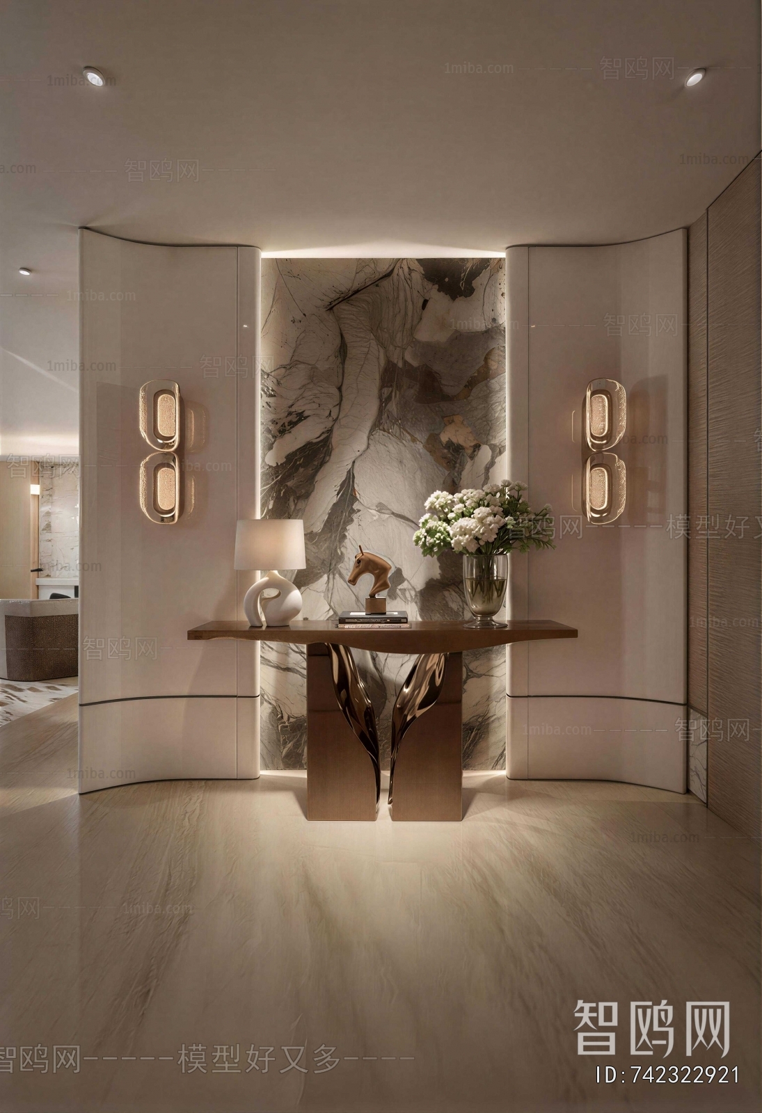 Modern Hallway