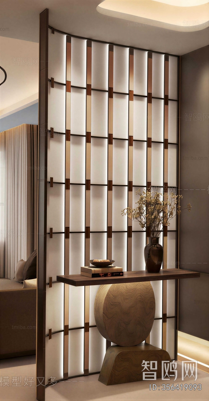 New Chinese Style Hallway