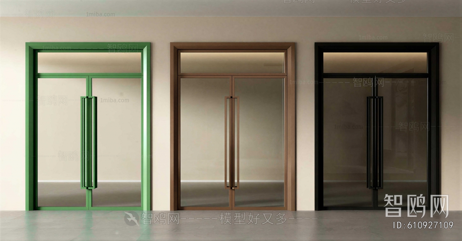 Modern Double Door