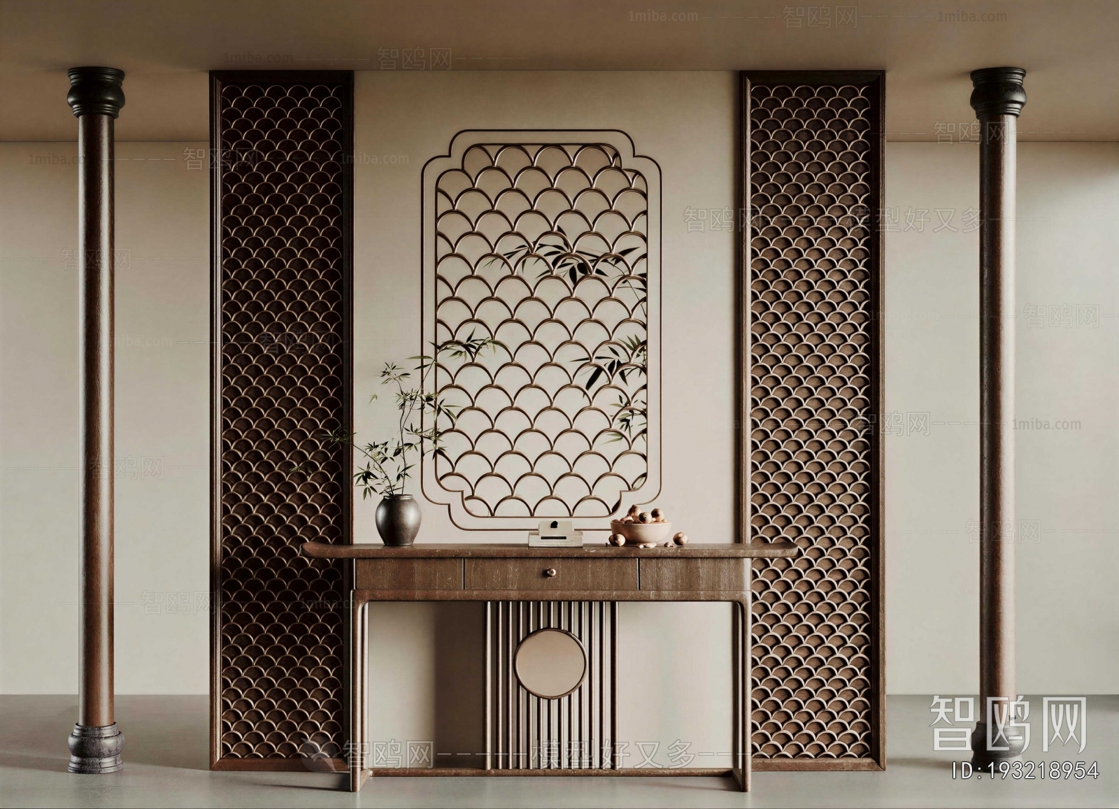 New Chinese Style Console