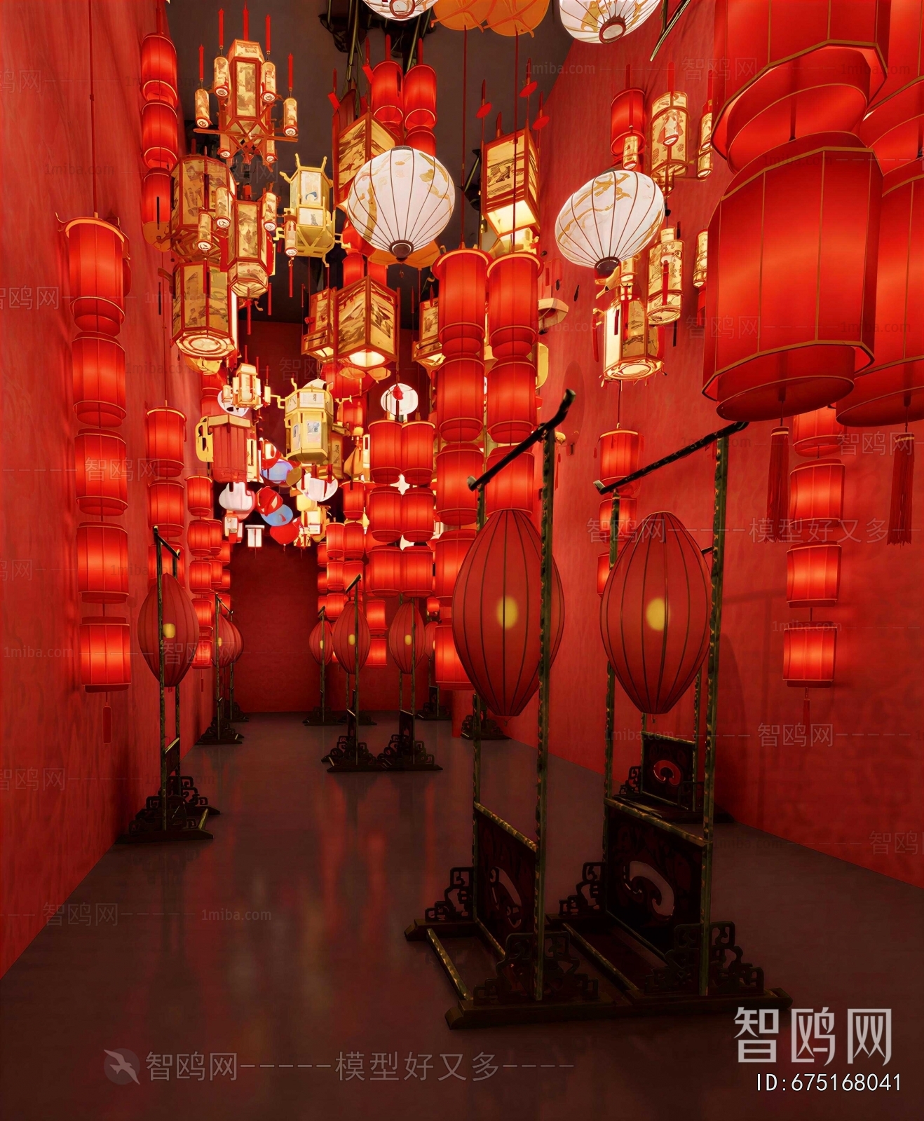 Chinese Style Hallway