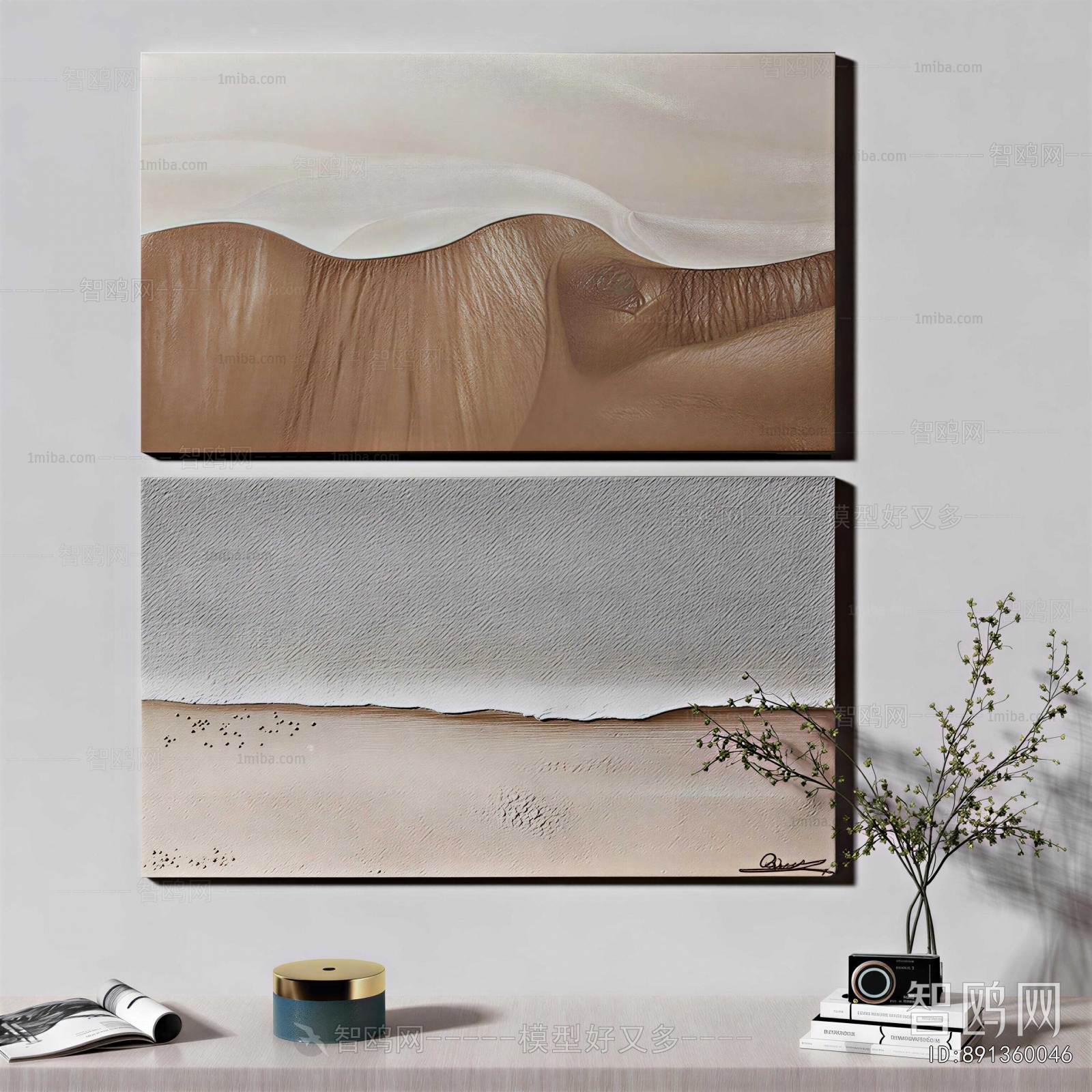 Wabi-sabi Style Painting