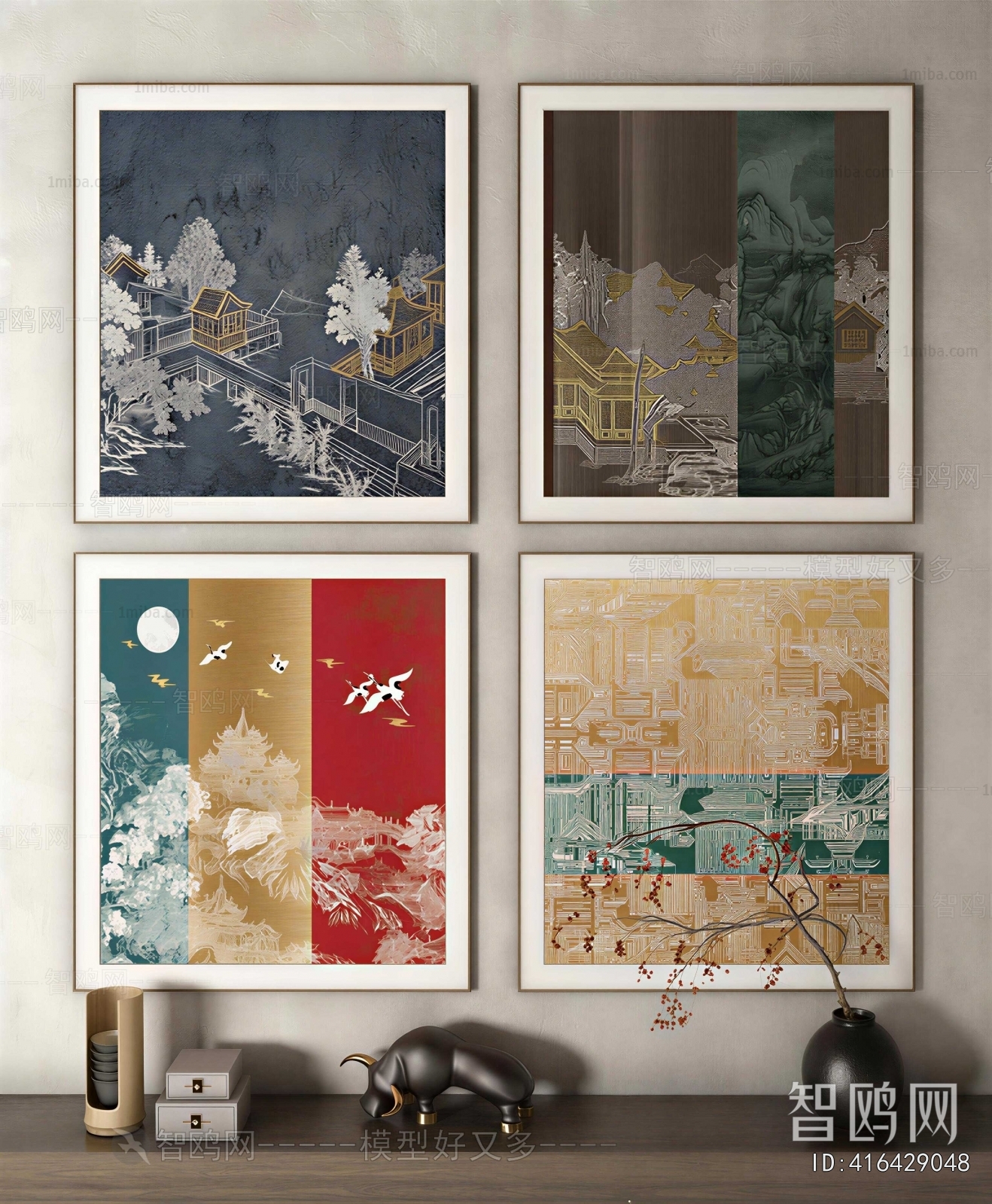 New Chinese Style Painting