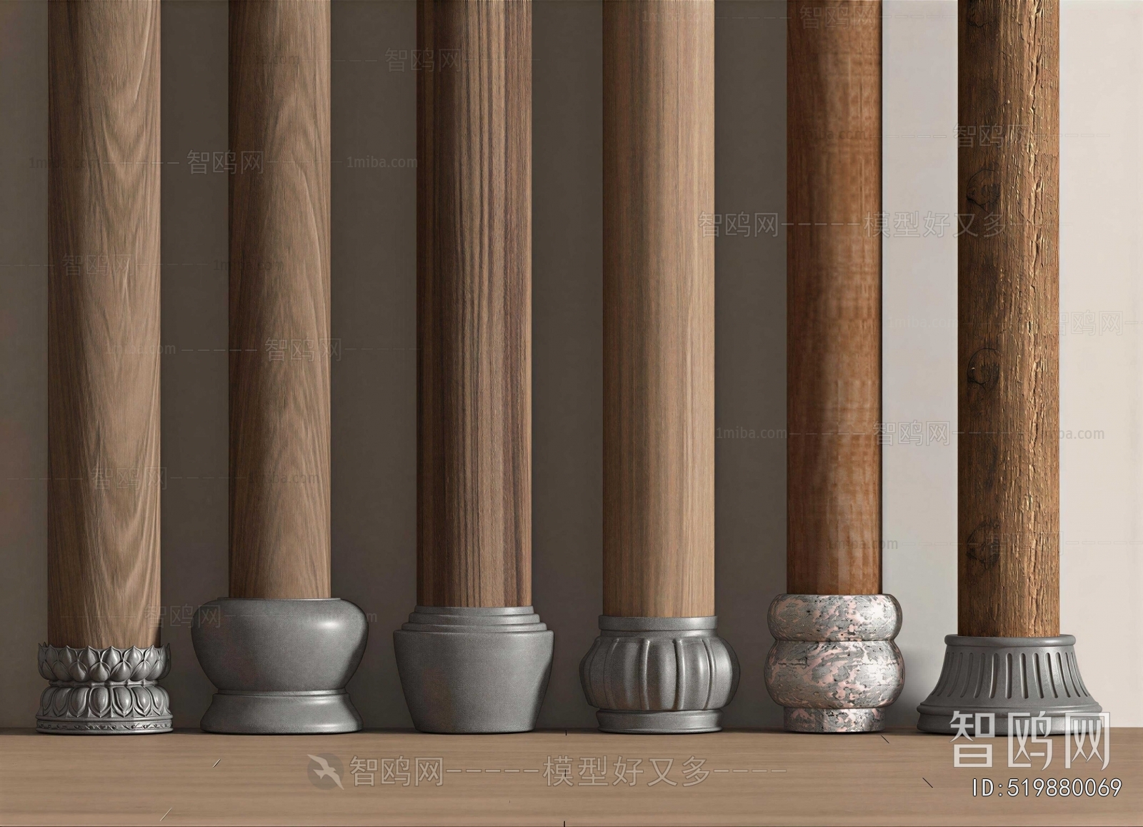 Chinese Style Column