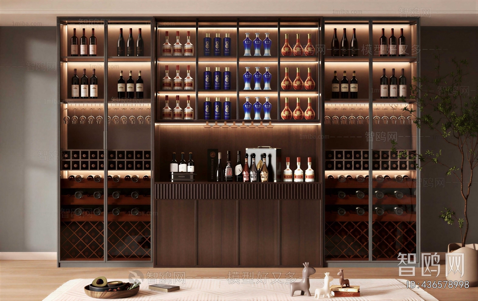 Modern Wine Cabinet