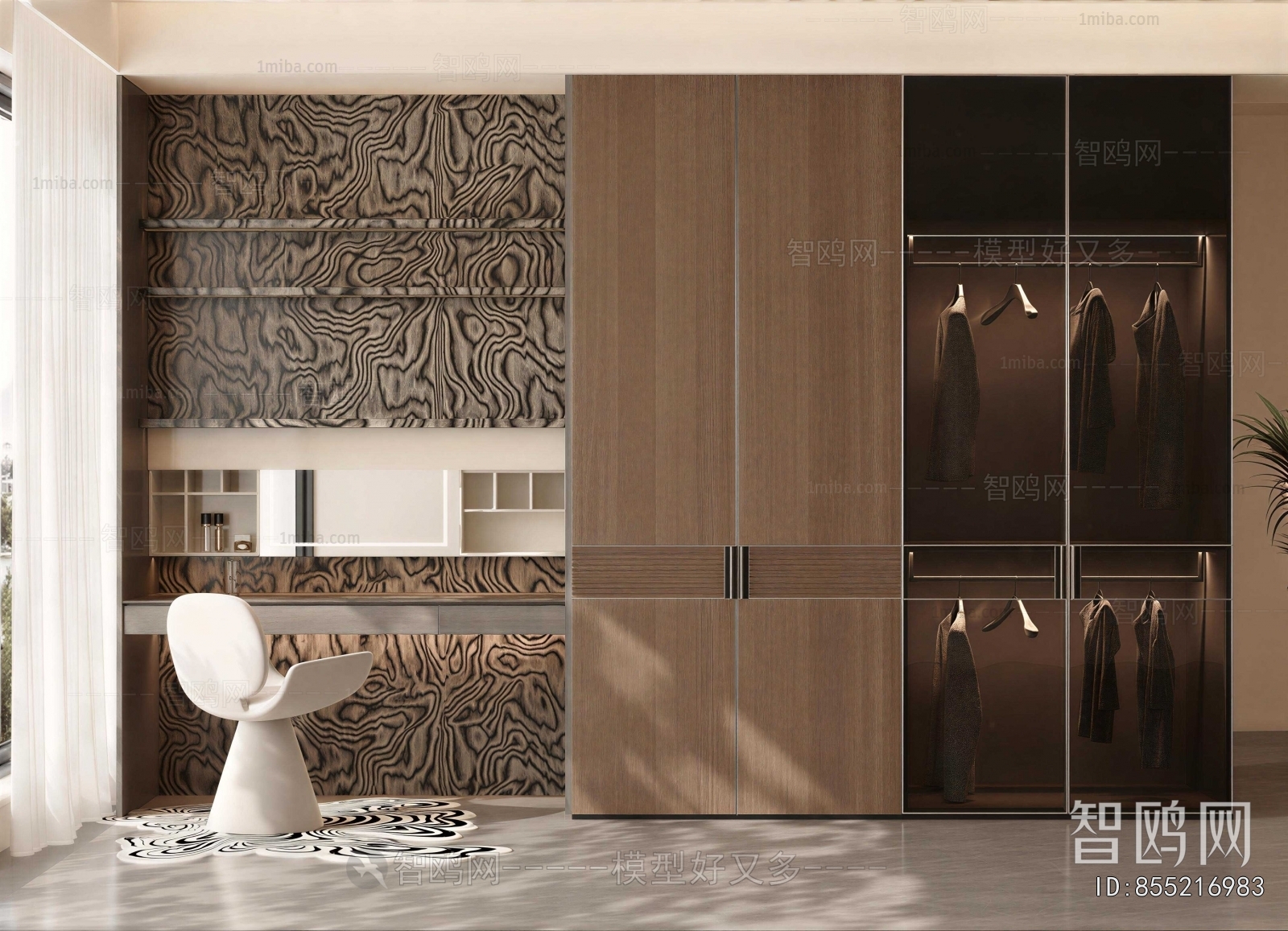 Modern The Wardrobe