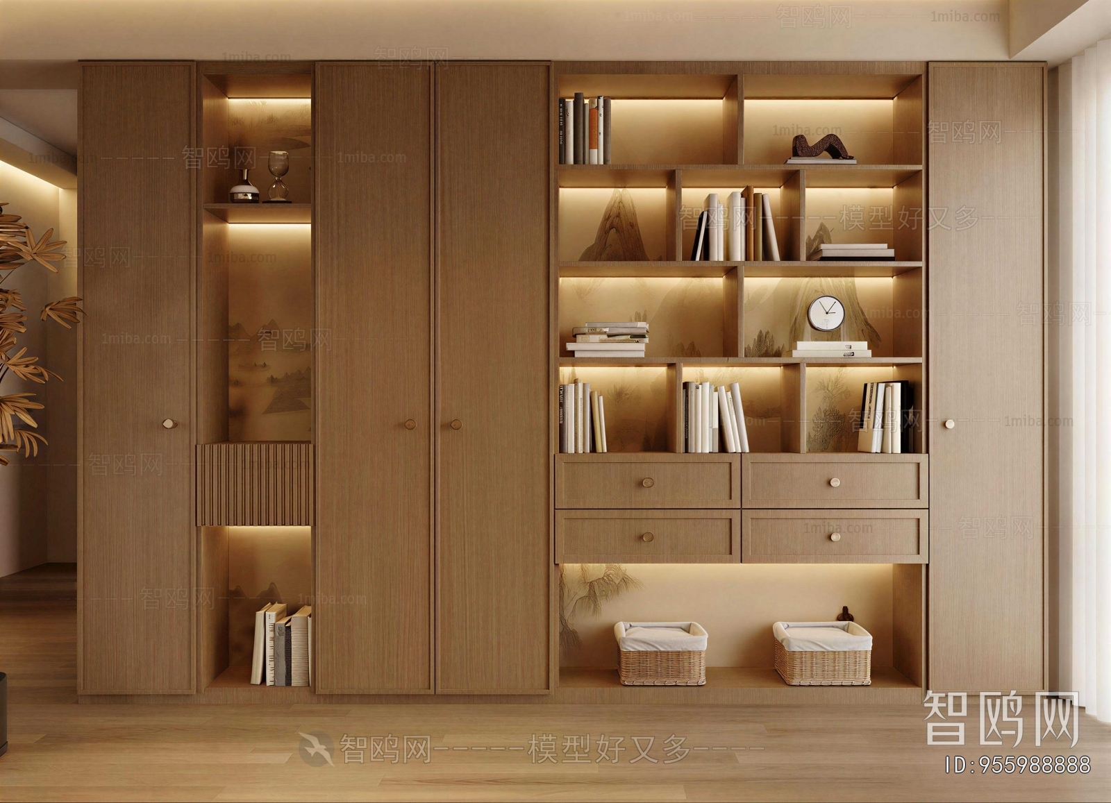 Japanese Style Bookcase