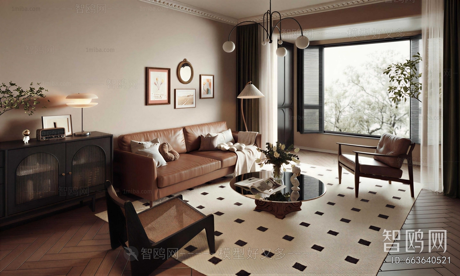 French Style A Living Room