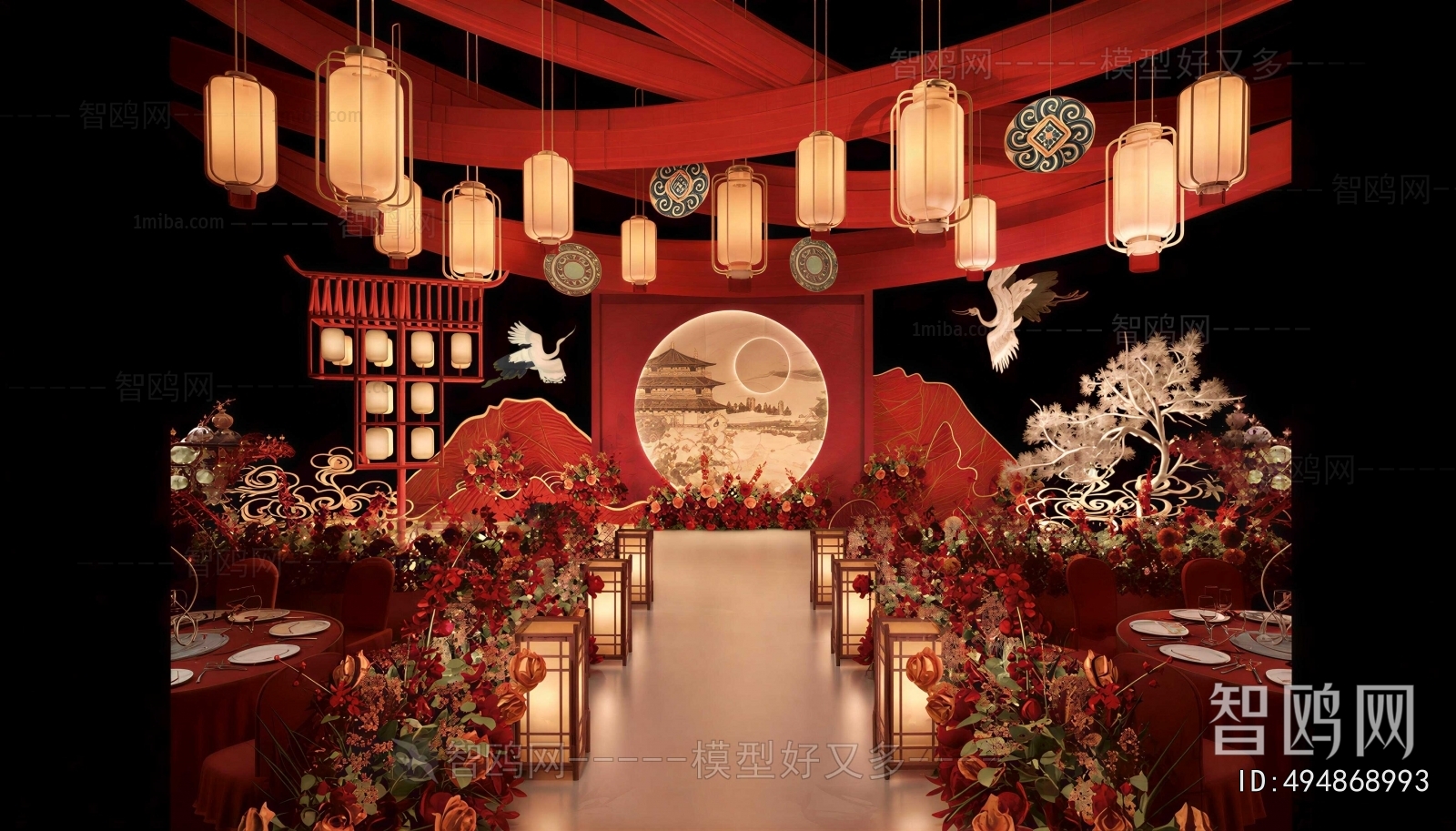 New Chinese Style Banquet Hall