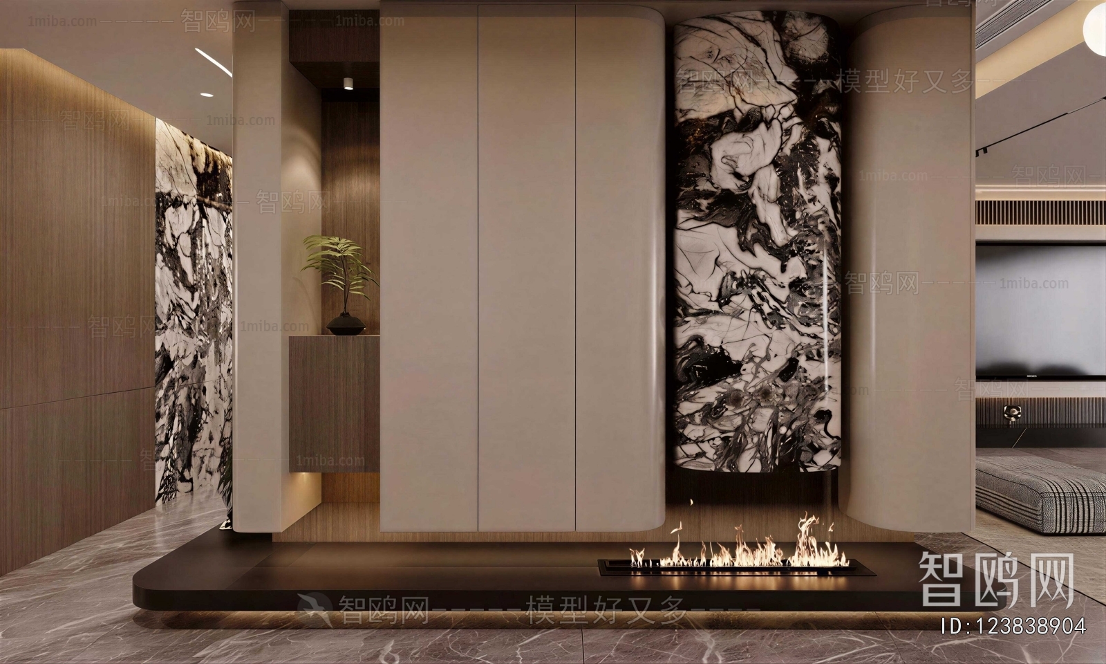 Modern Hallway