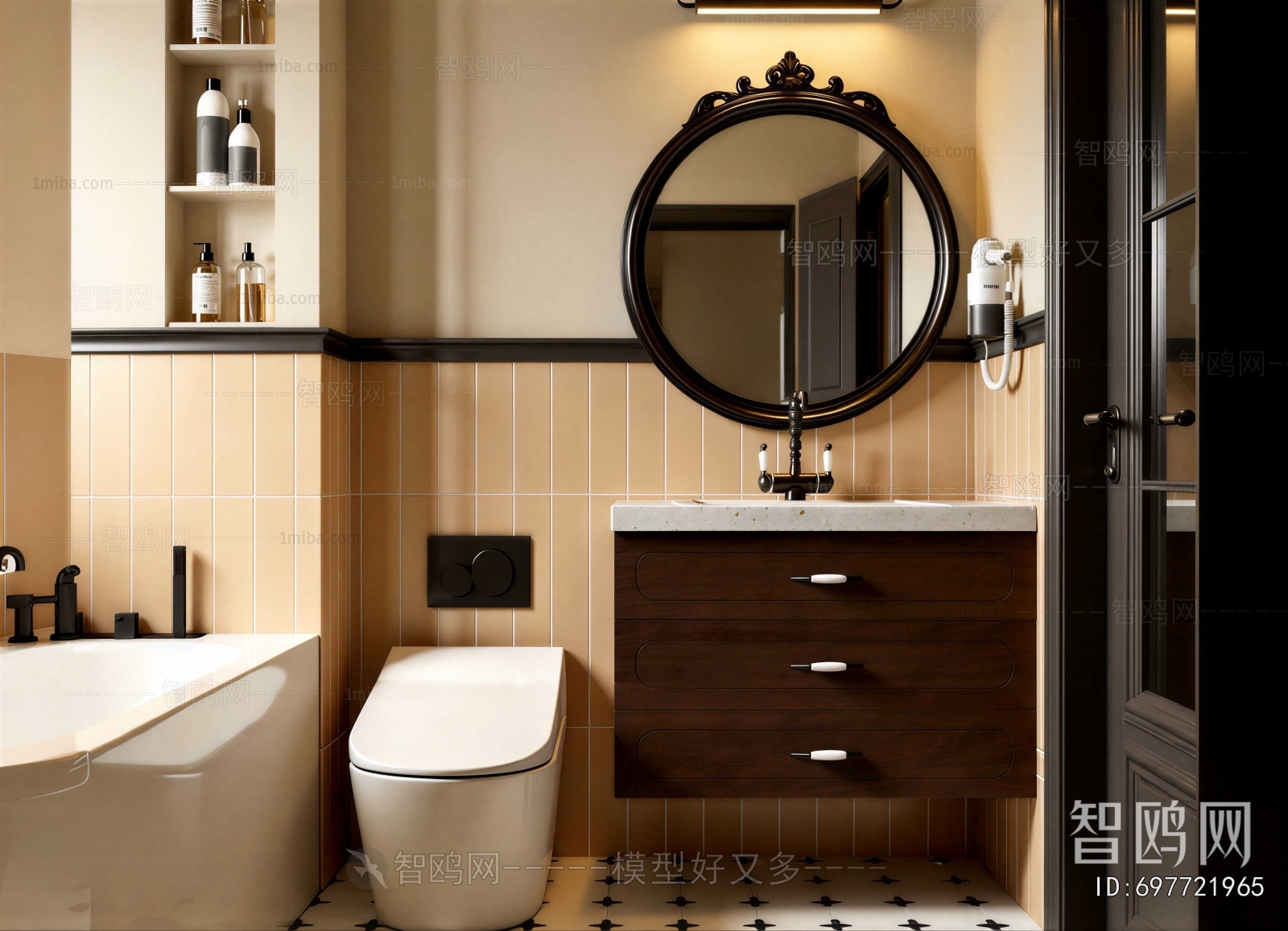 French Style TOILET