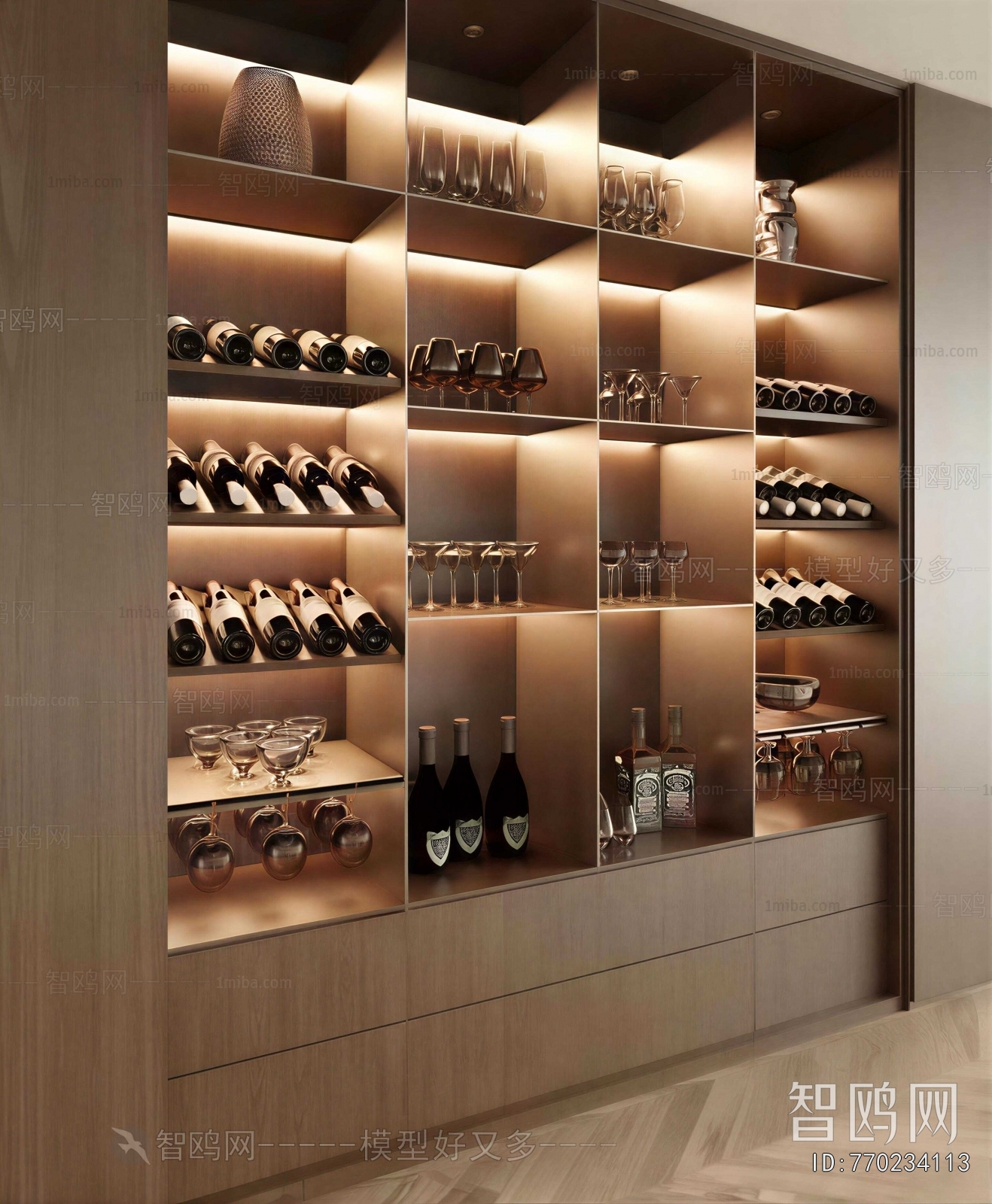 Modern Wine Cabinet