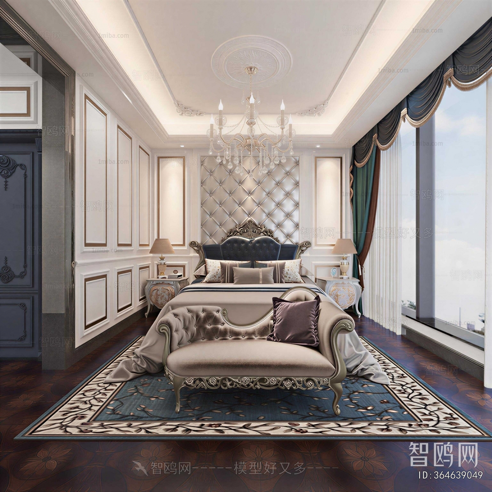 French Style Bedroom
