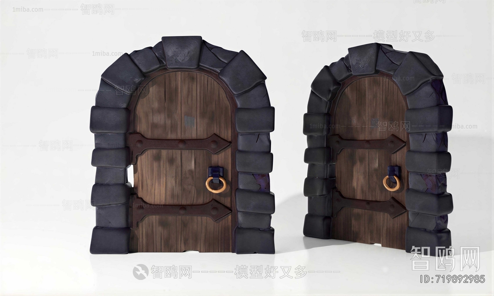 New Classical Style Single Door