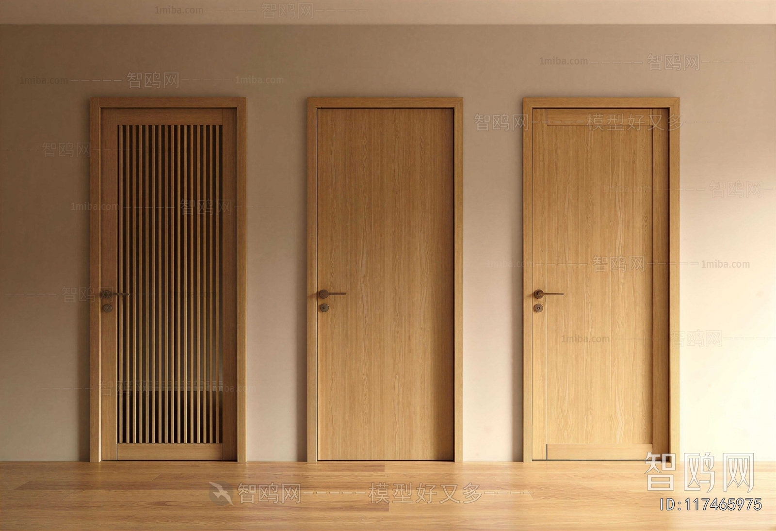 Modern Single Door