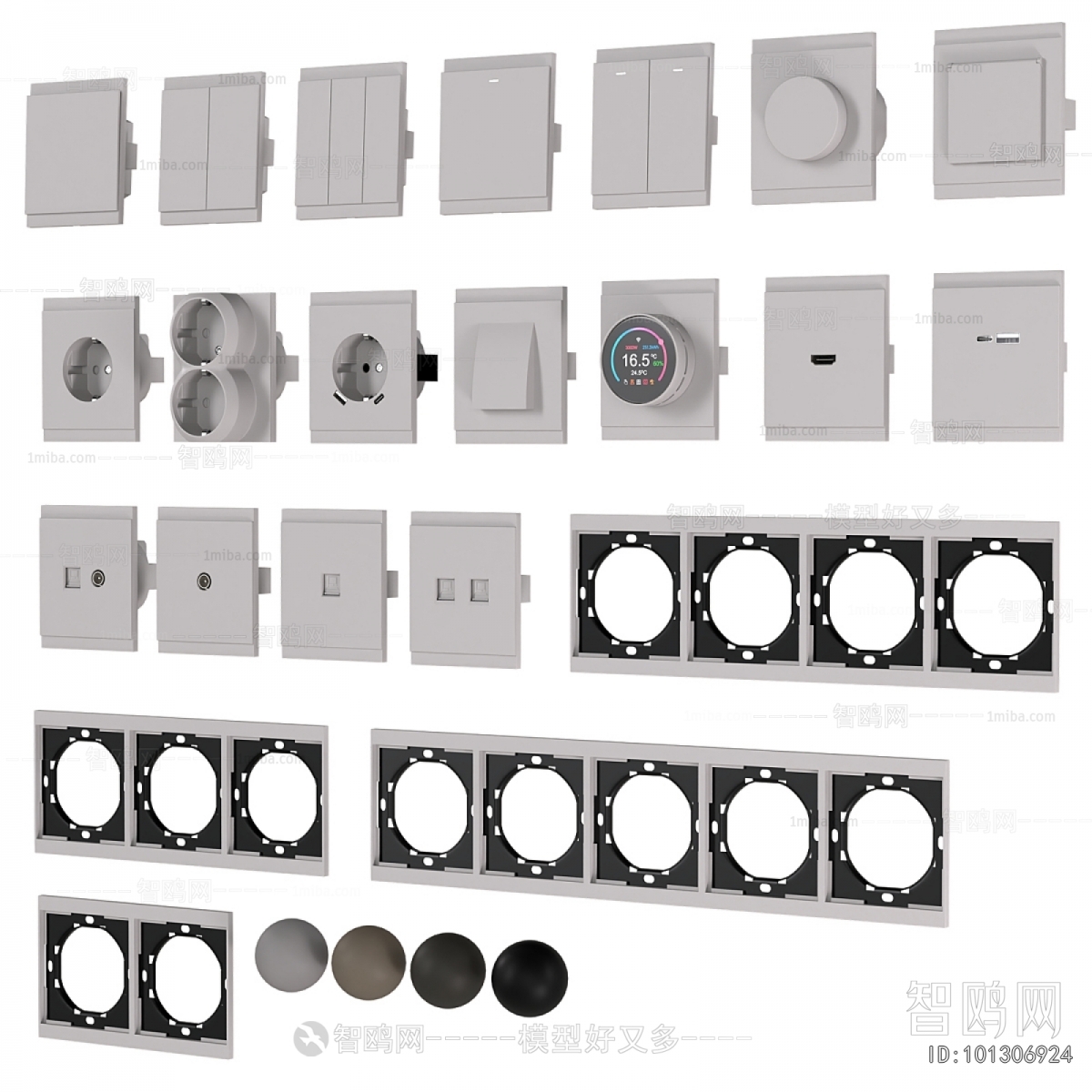 Modern Socket Panel