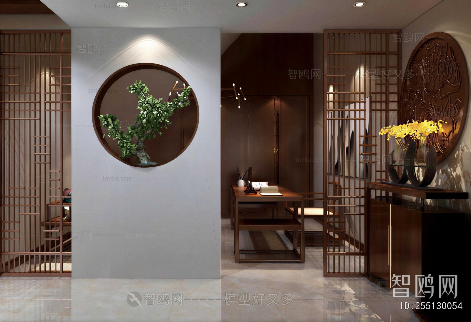 New Chinese Style Hallway