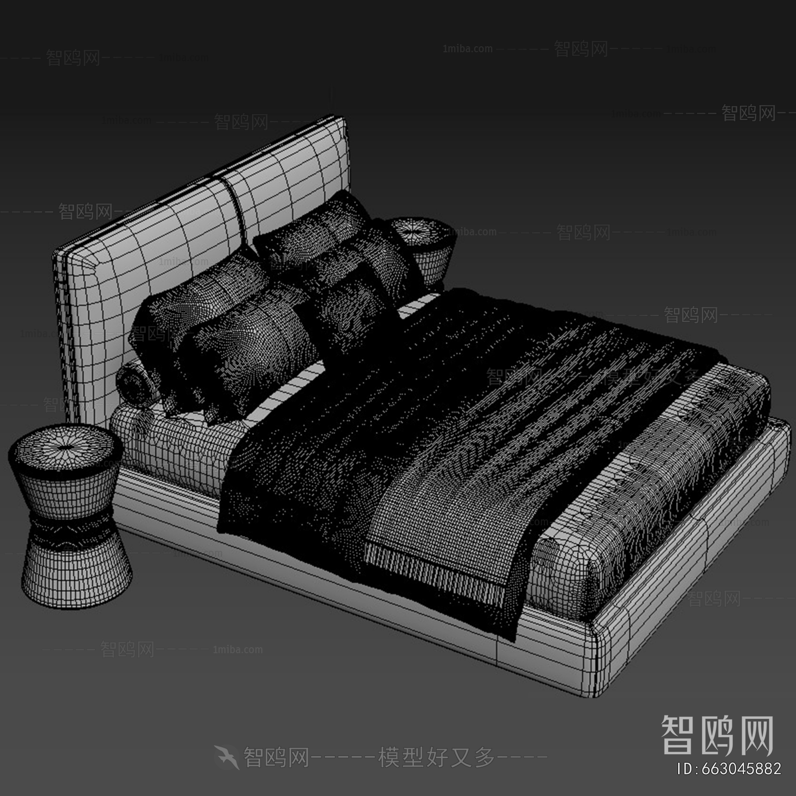 Modern Double Bed