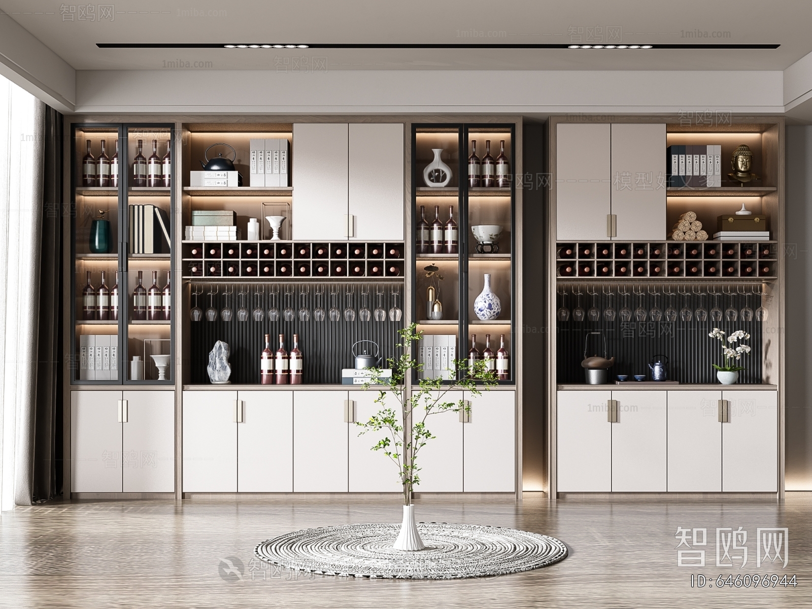 Modern Wine Cabinet