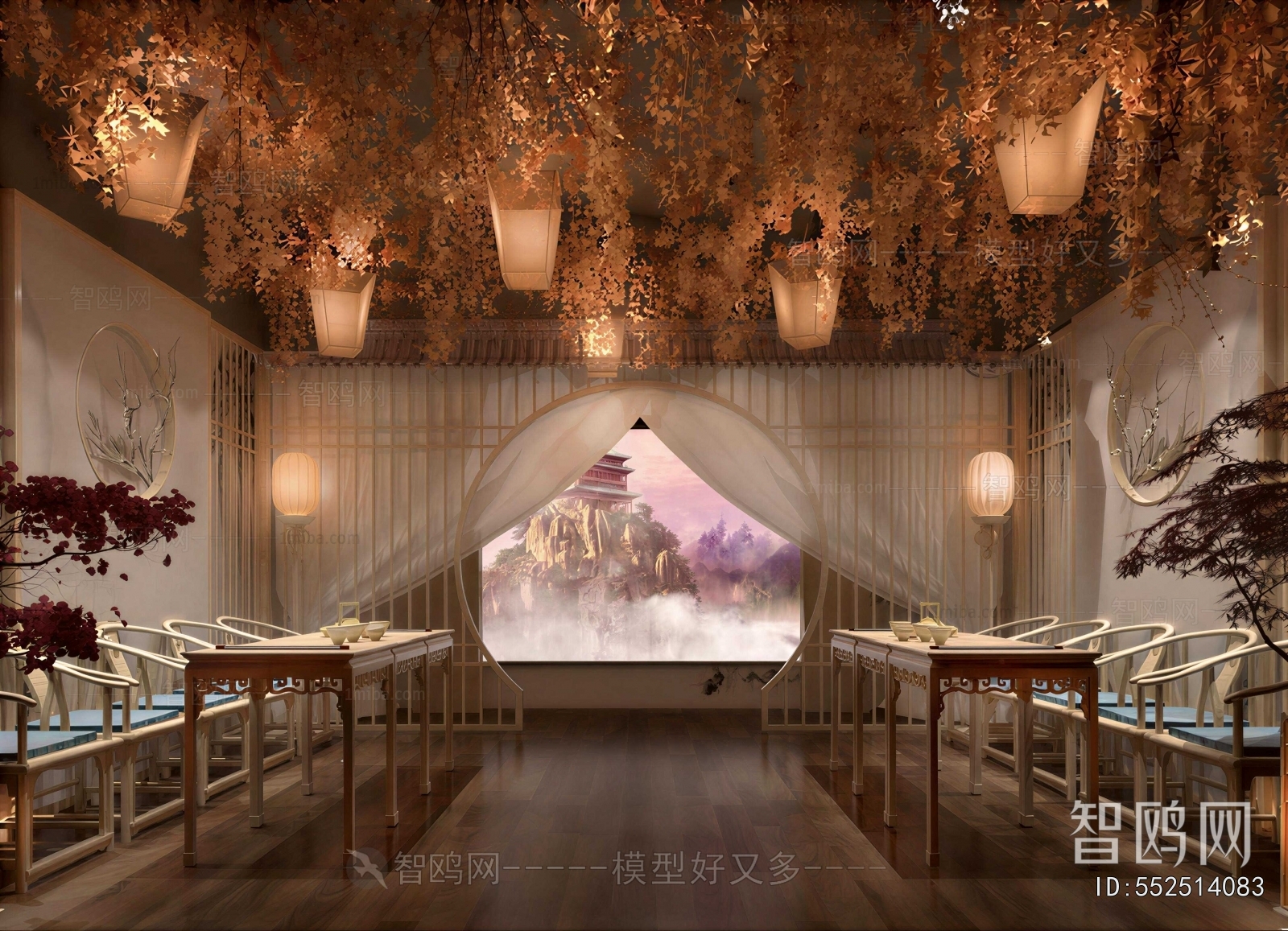 New Chinese Style Tea House