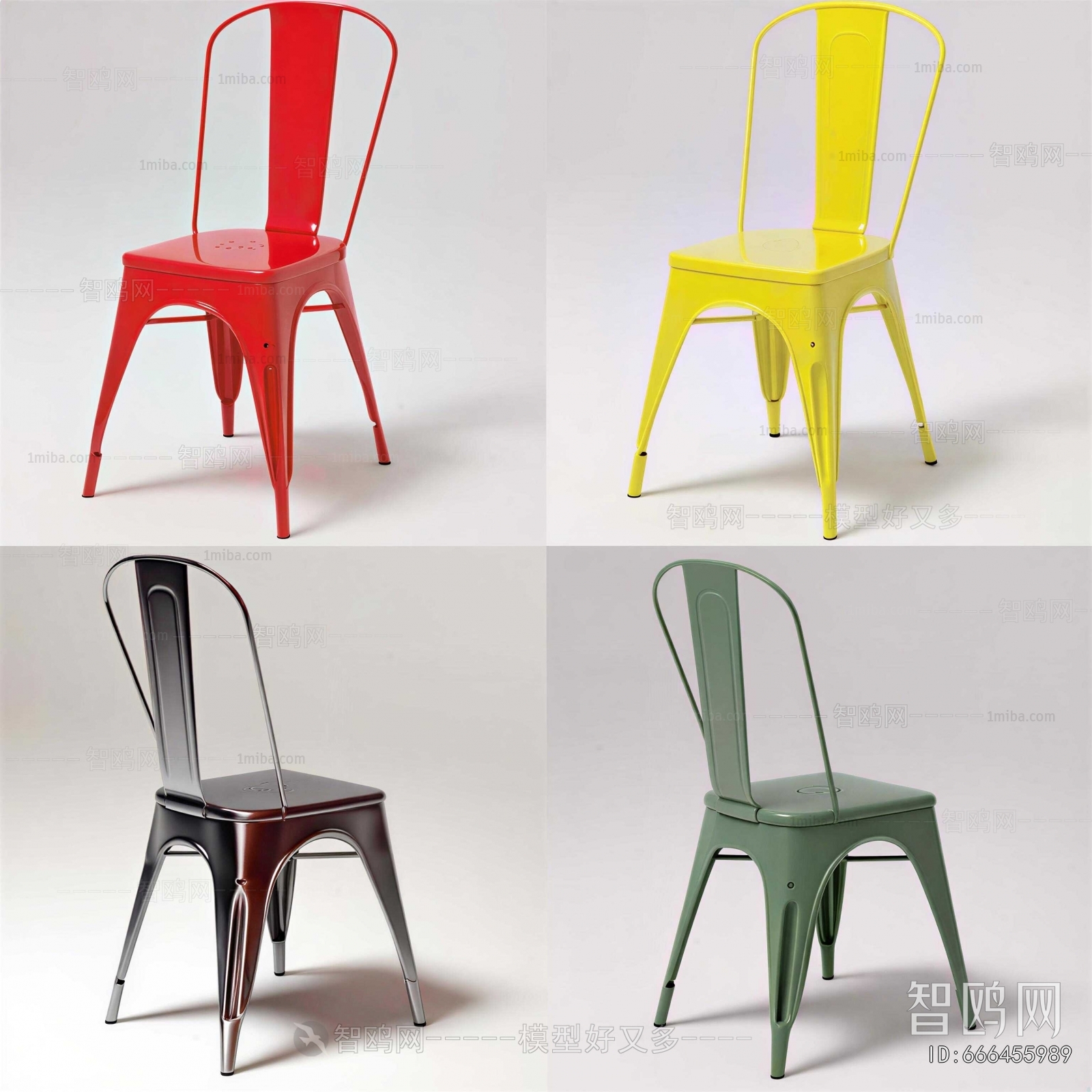 Industrial Style Lounge Chair
