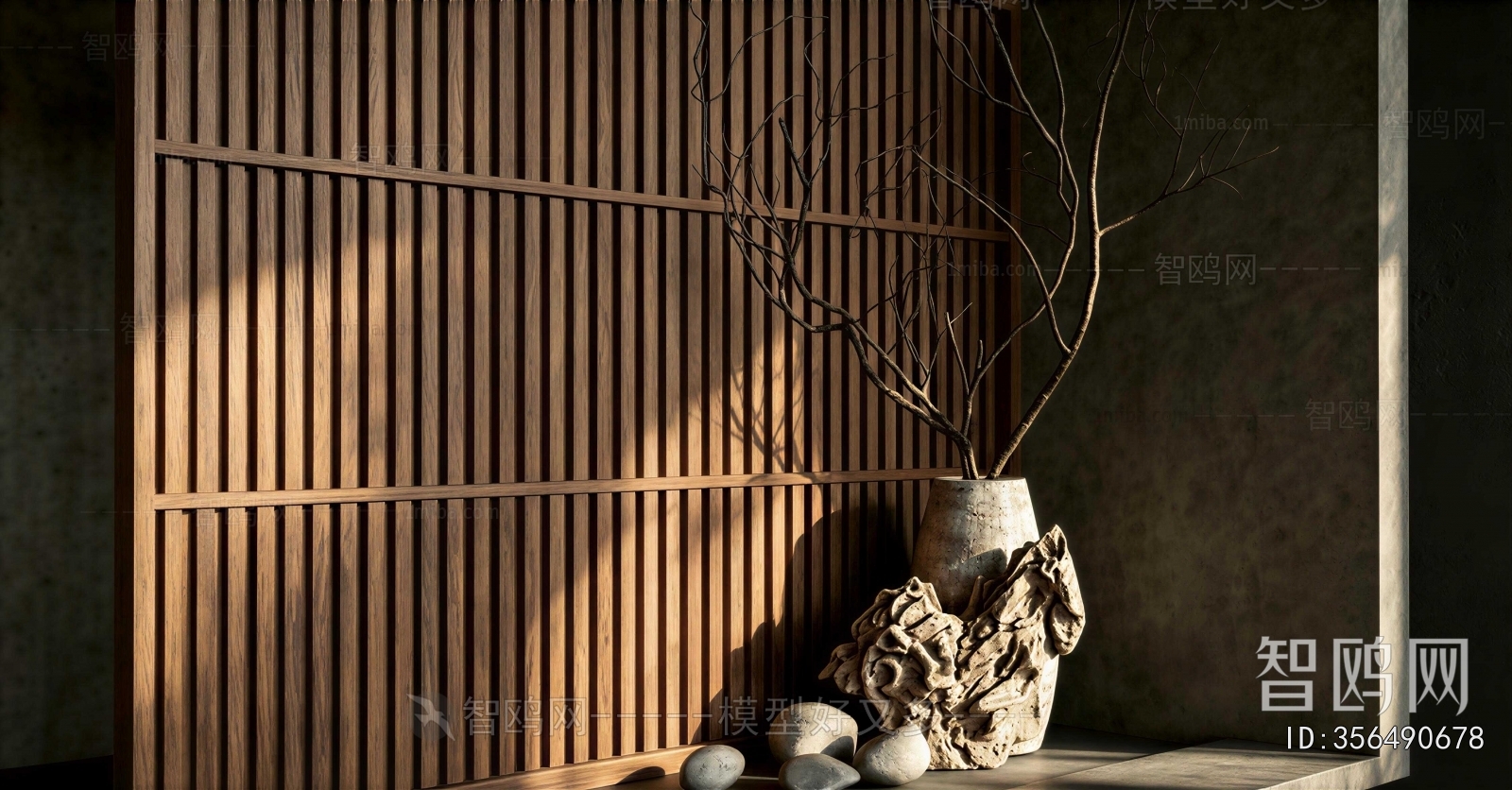 Wabi-sabi Style Plant Landscaping