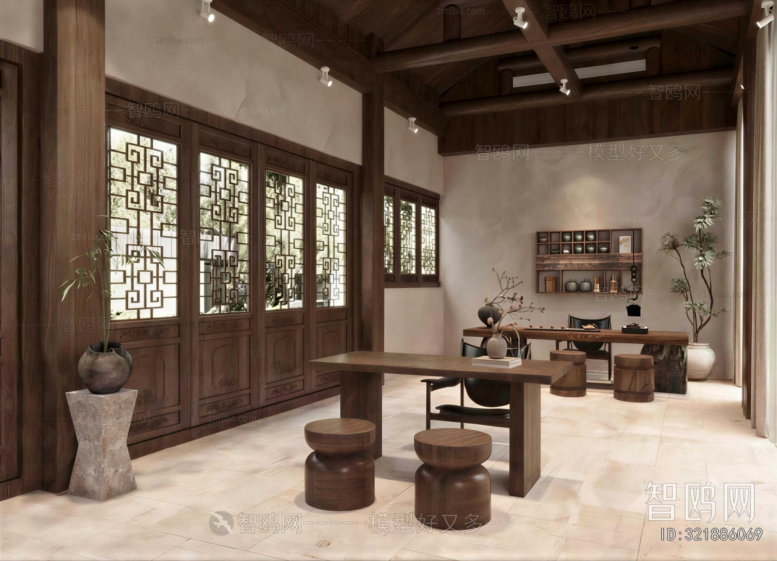 New Chinese Style Tea House