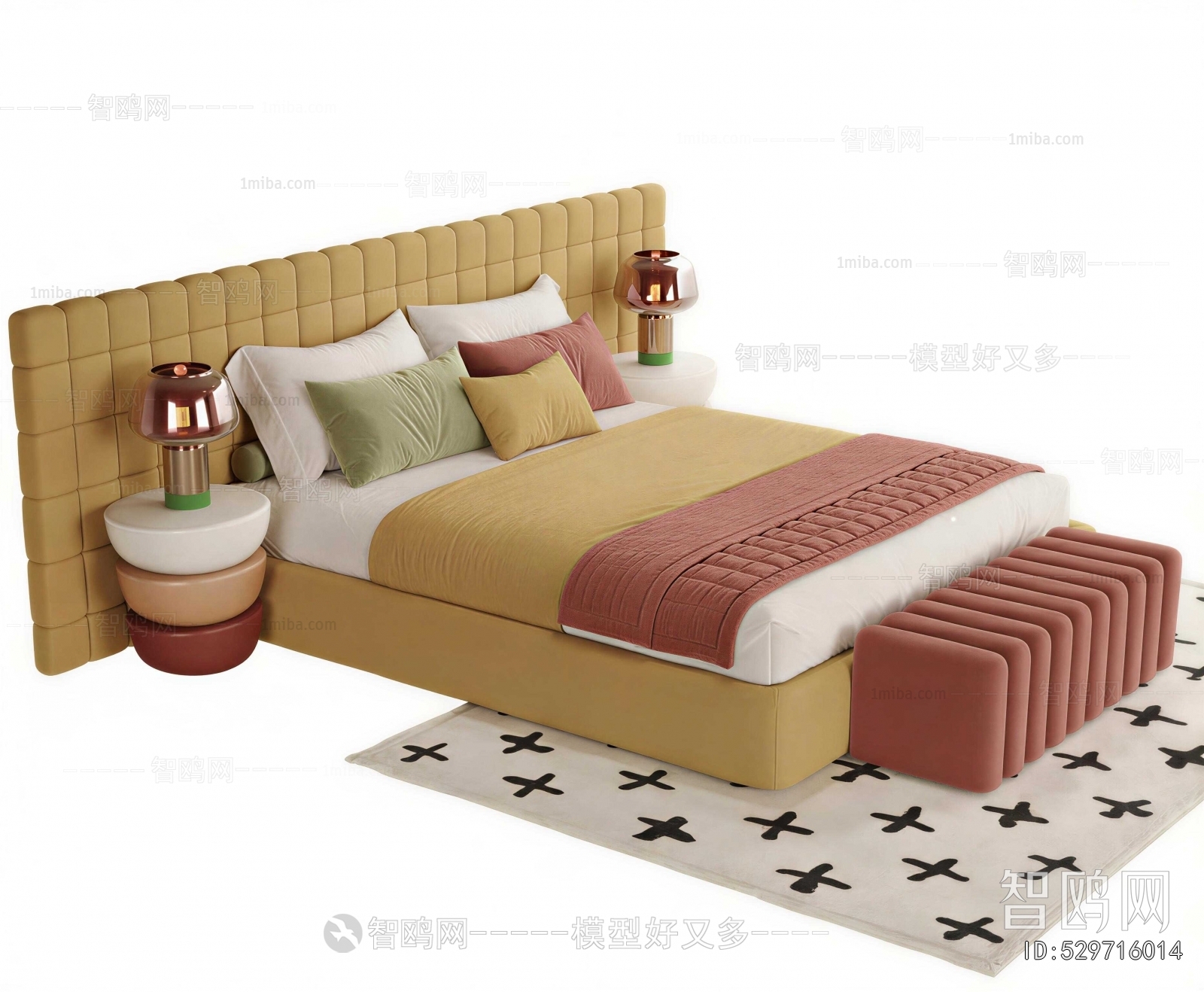 Modern Double Bed