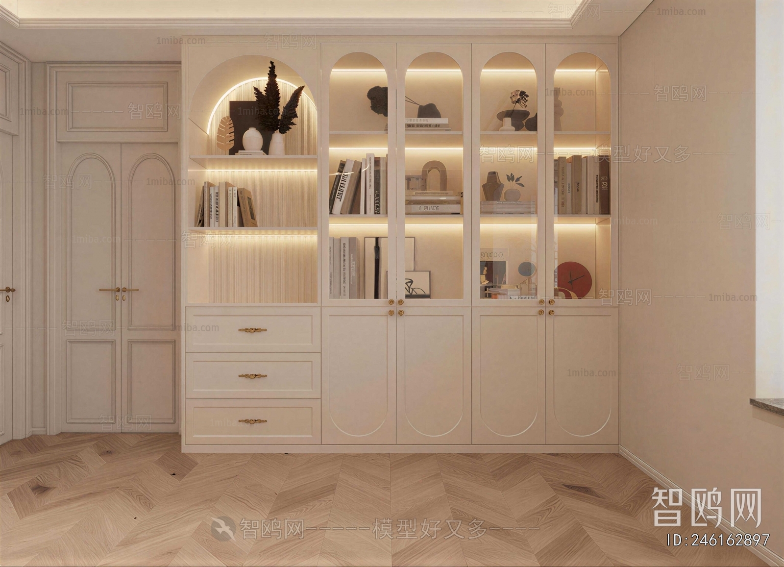 French Style Bookcase