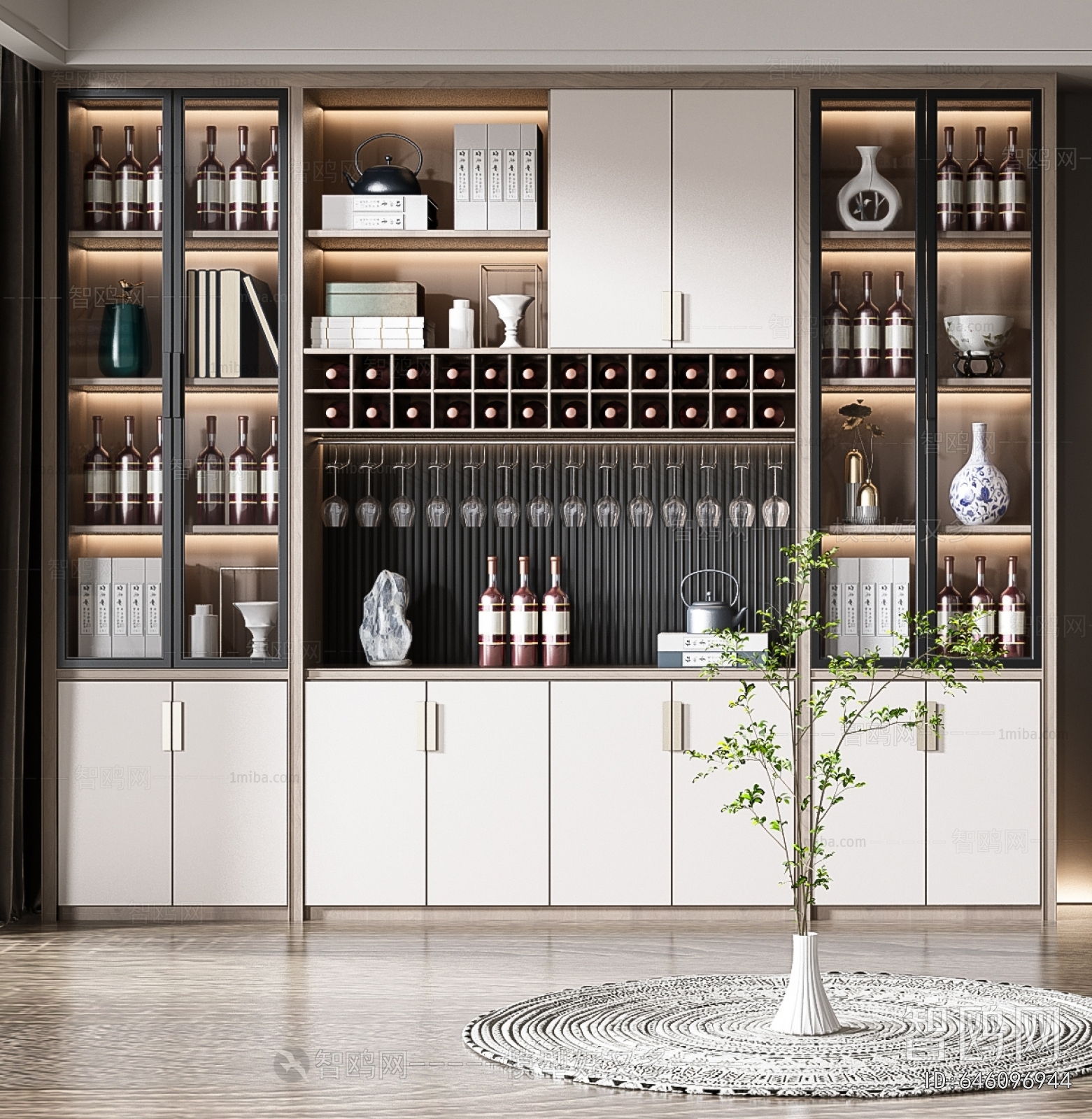 Modern Wine Cabinet