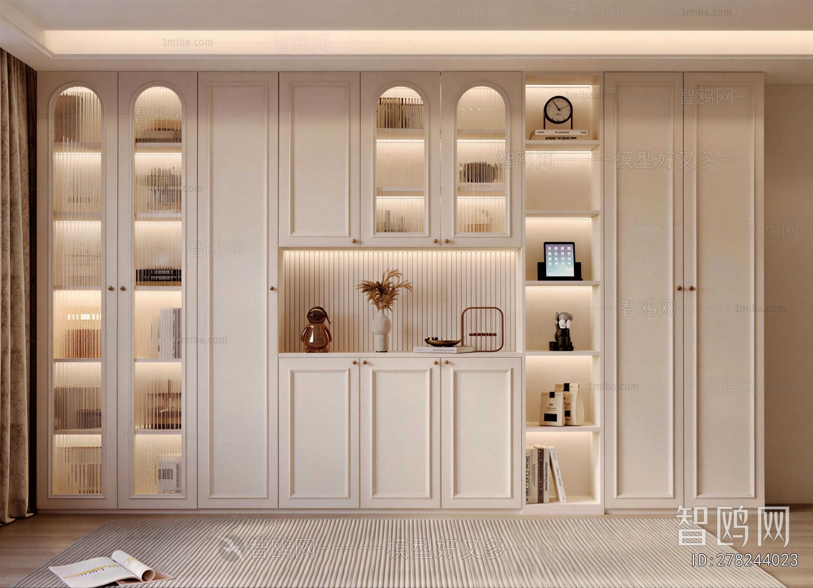French Style Bookcase