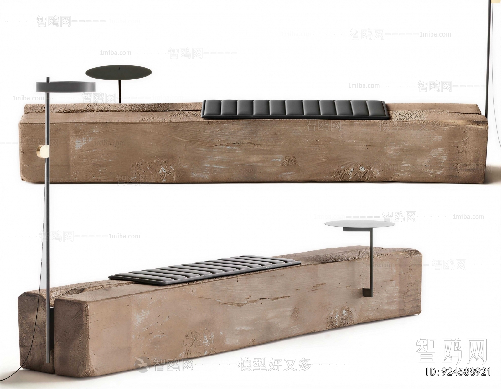 Wabi-sabi Style Bench