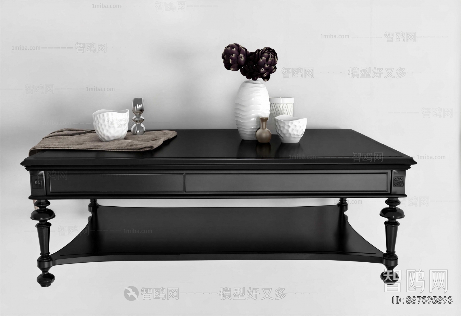 New Classical Style Coffee Table