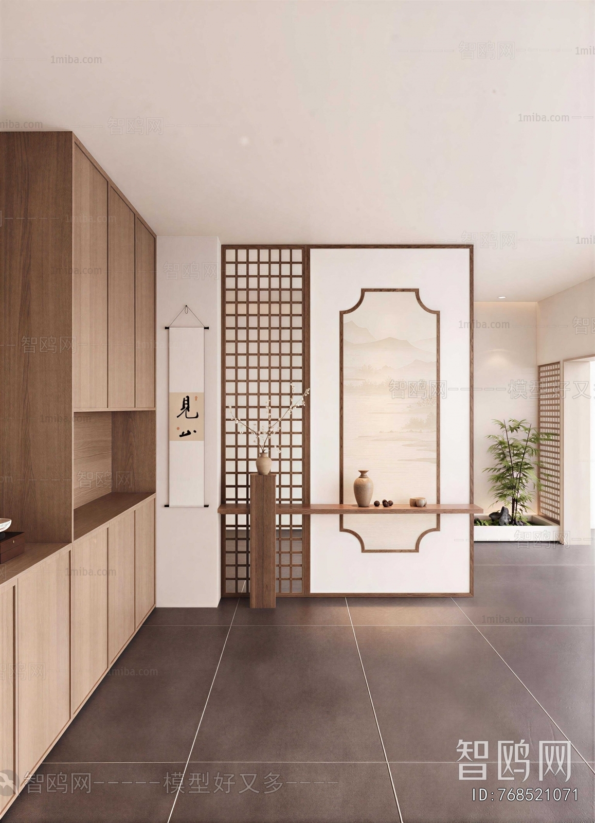 New Chinese Style Hallway