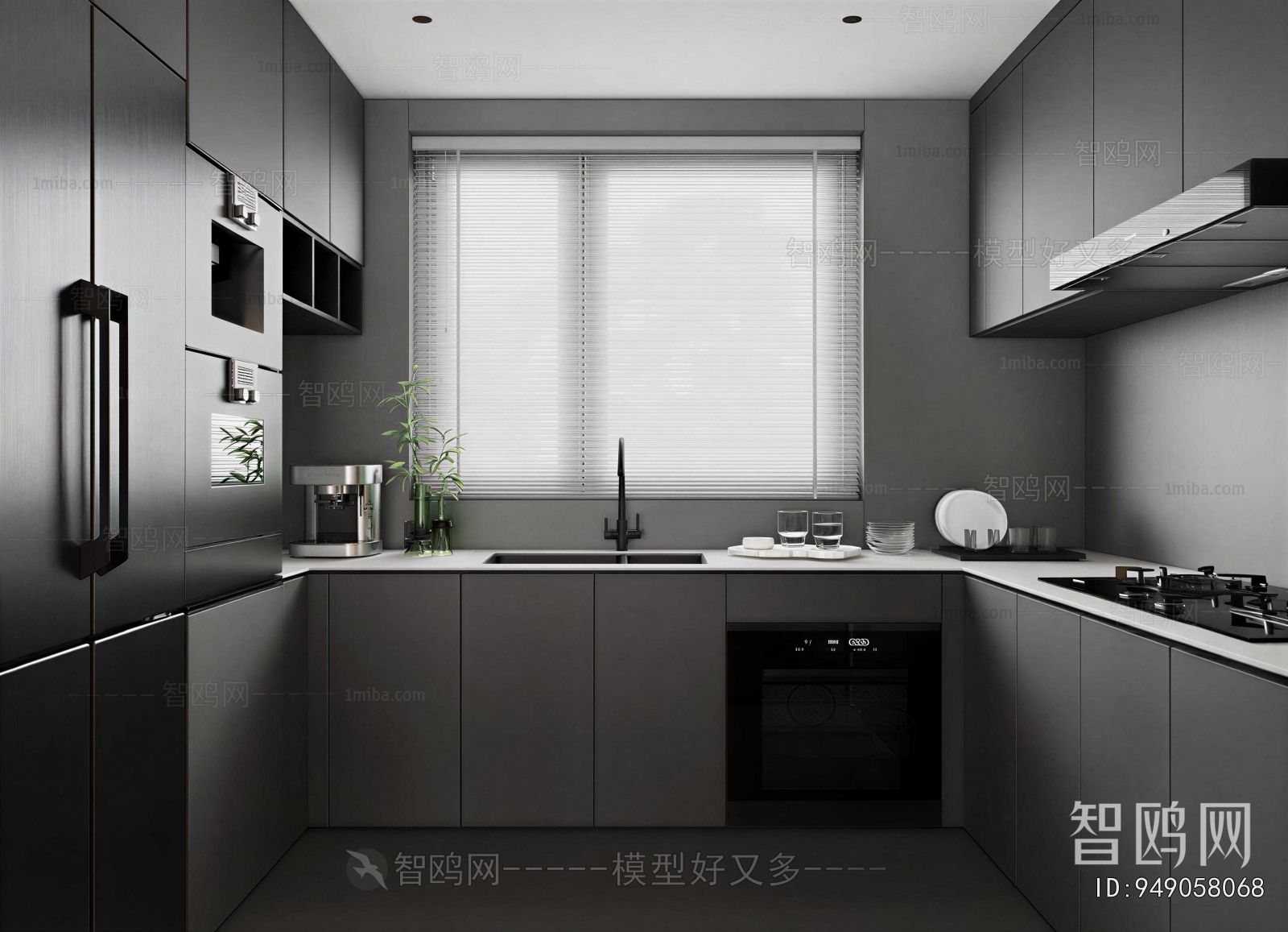 Modern The Kitchen