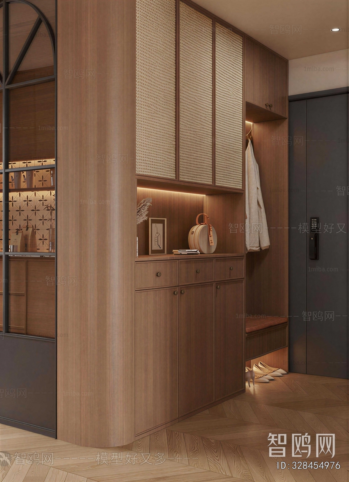 New Chinese Style Hallway