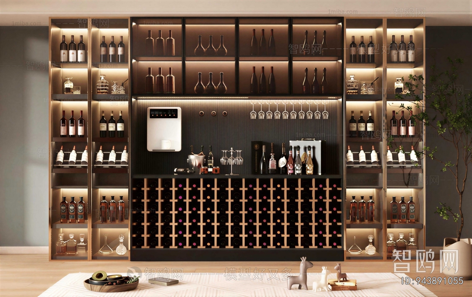 Modern Wine Cabinet