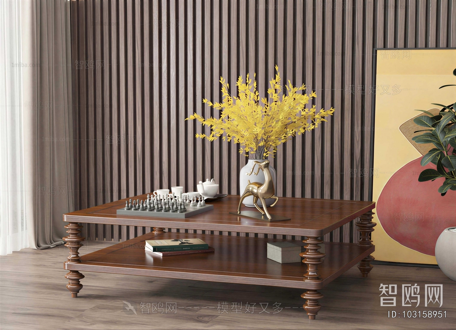 New Chinese Style Coffee Table