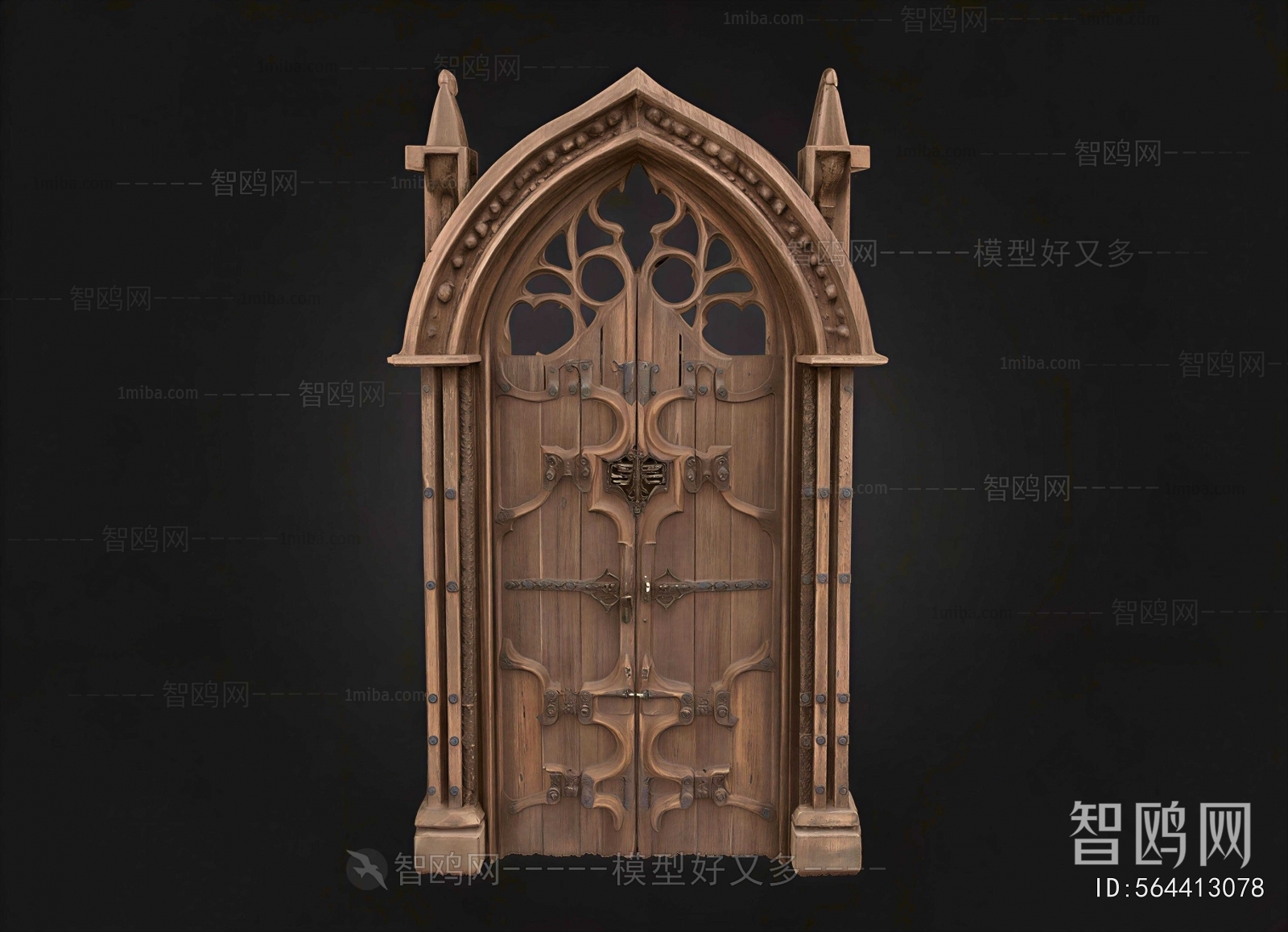 New Classical Style Single Door