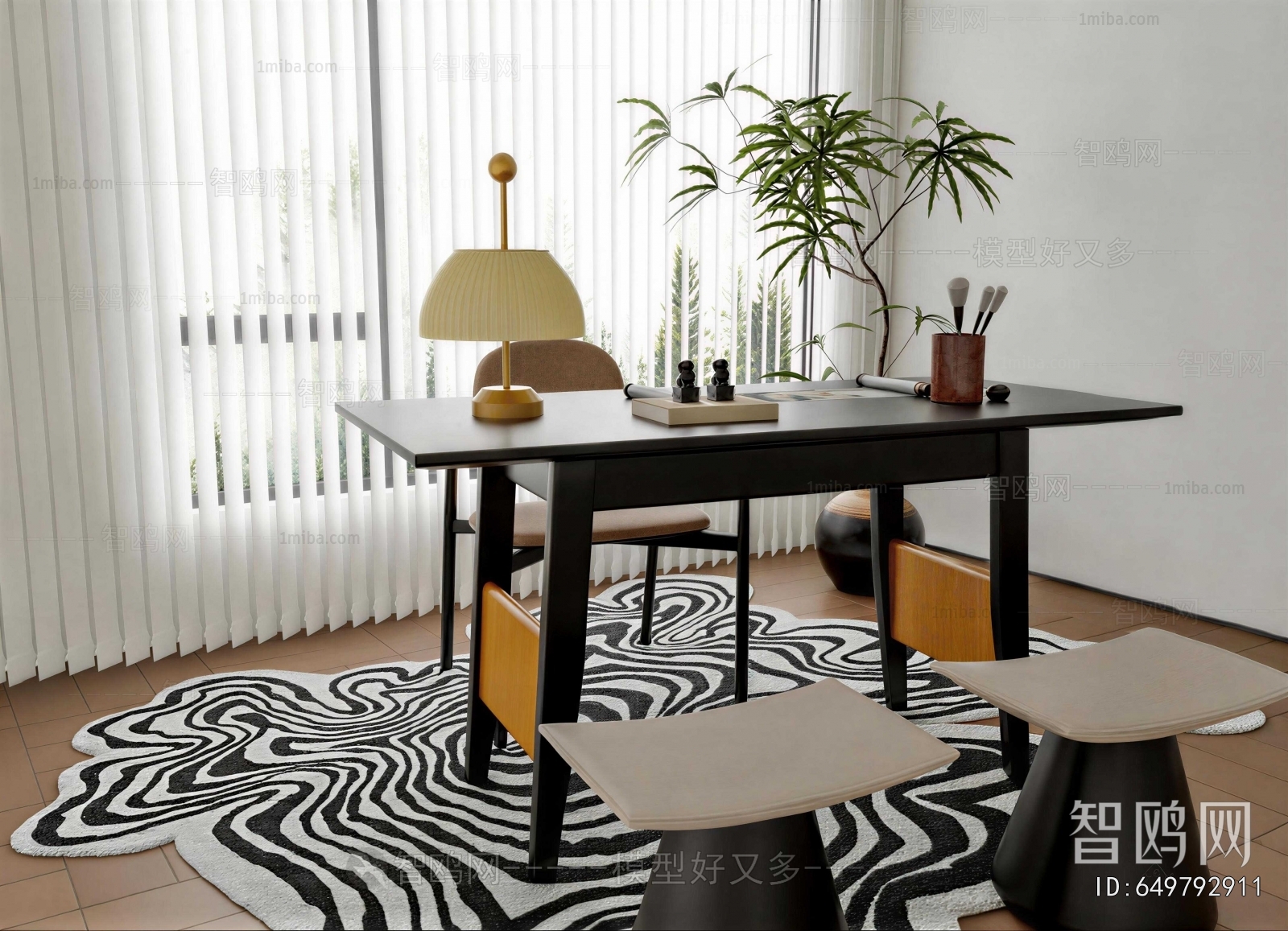 Modern Computer Desk And Chair