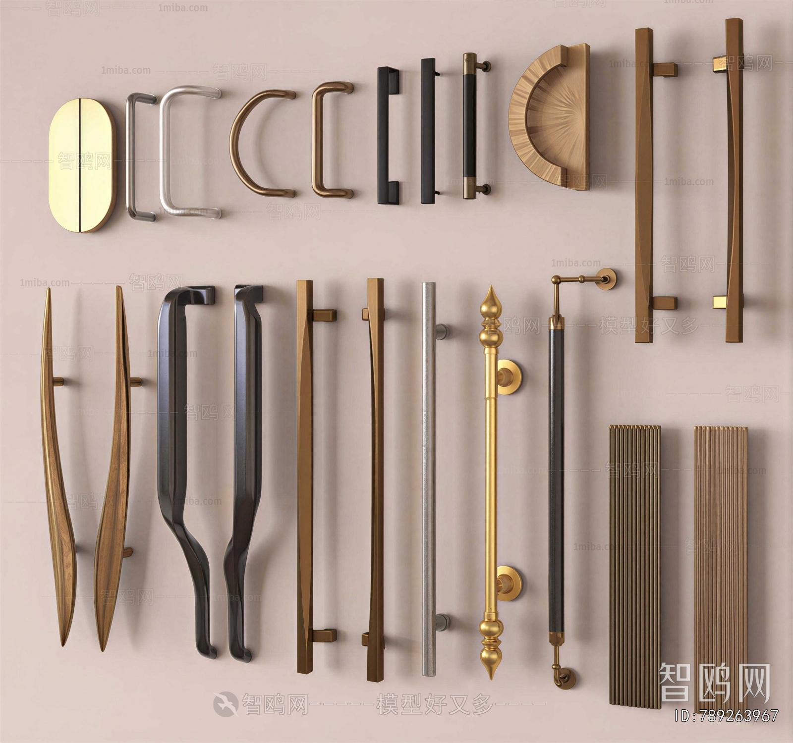 New Chinese Style Door Handle