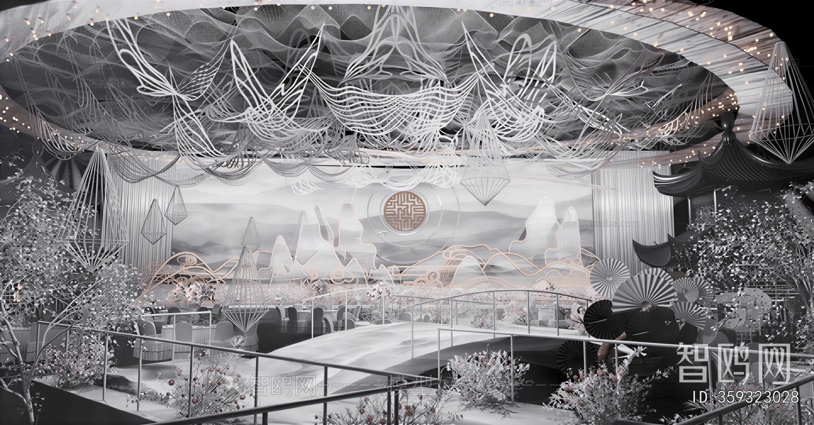 New Chinese Style Banquet Hall
