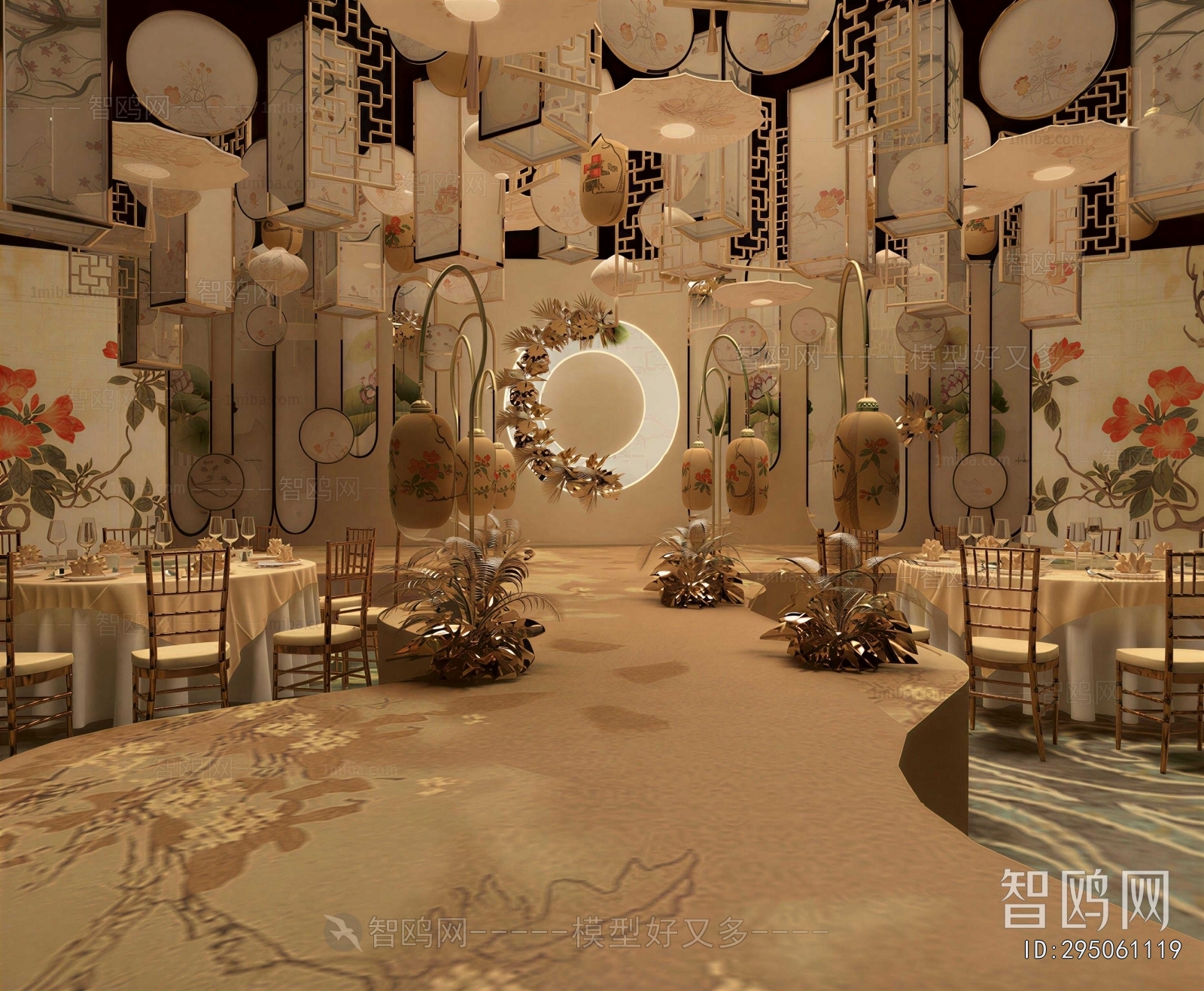 New Chinese Style Banquet Hall