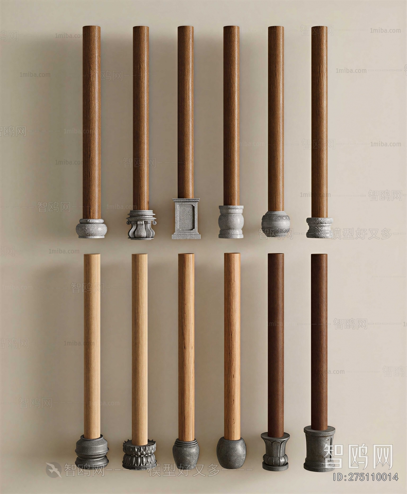 New Chinese Style Column